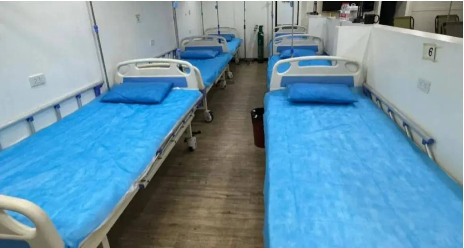 عثر المسؤولون على أسرّة للمرضى ومجموعة من المعدات الطبية في هذه المستشفيات غير القانونية (اللجنة الرئاسية لمكافحة الجريمة المنظمة في الفلبين)