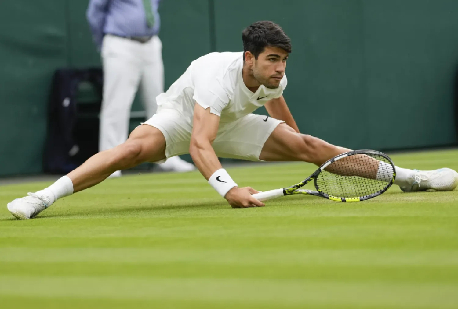 Alcaraz, the No. 3 seed, is seeking a second consecutive trophy at the All England Club and fourth Grand Slam title overall - The AP