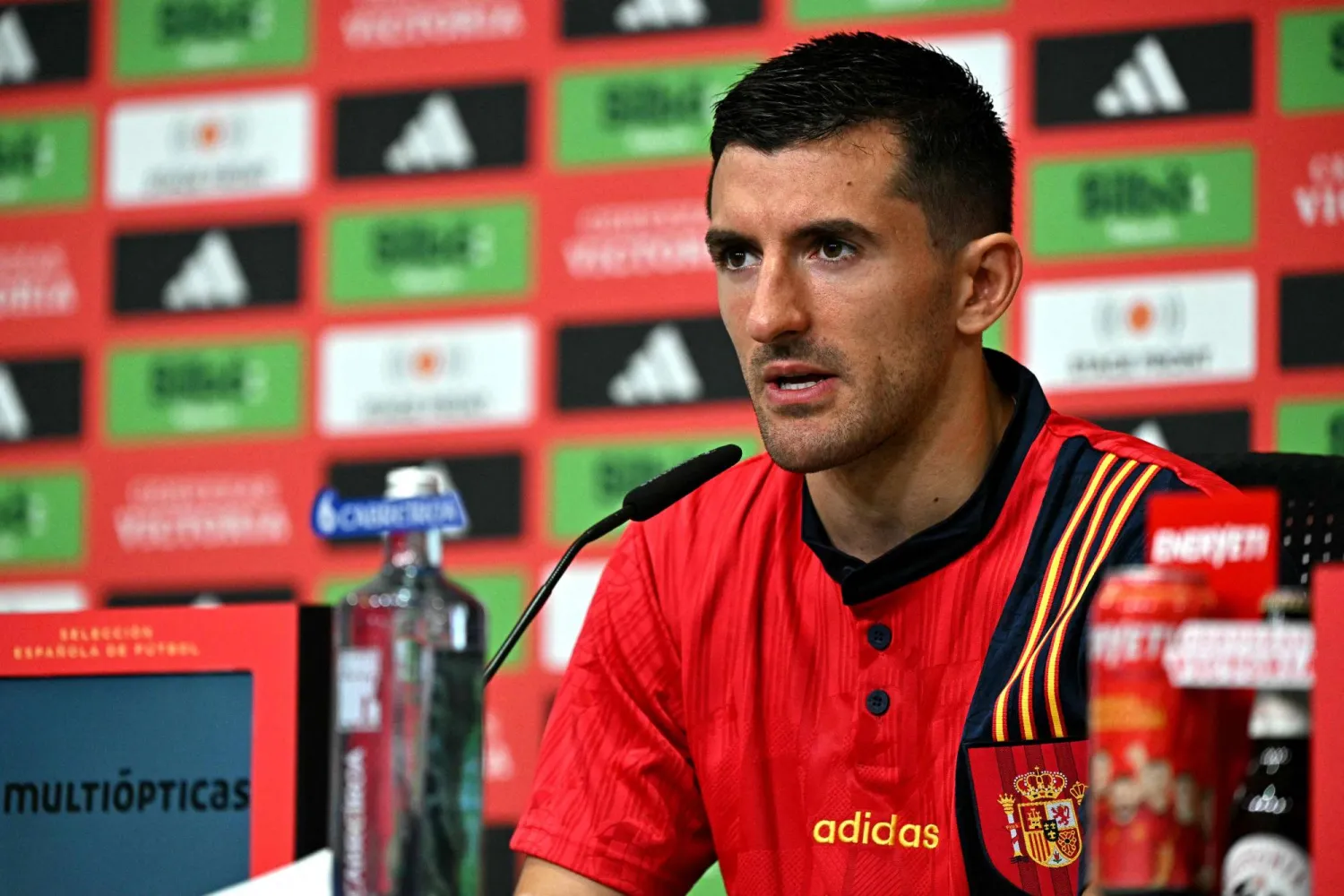 فيفيان يتحدث خلال المؤتمر الصحافي (أ.ف.ب)