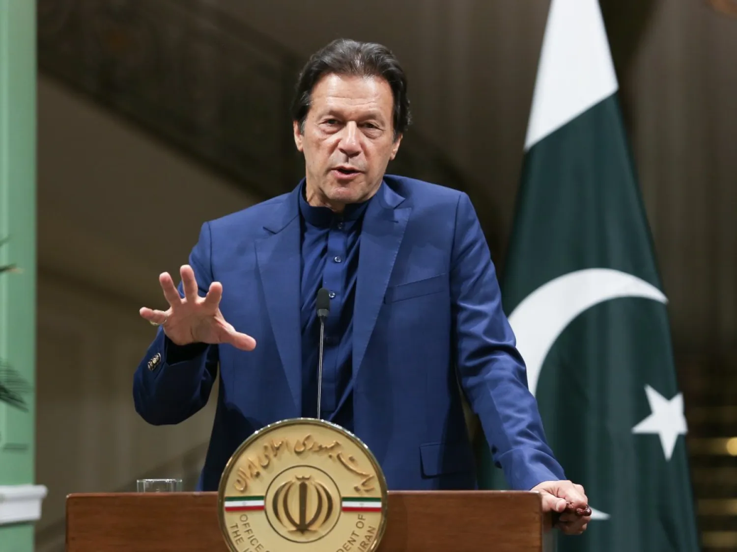 رئيس الوزراء الباكستاني السابق عمران خان (د.ب.أ)