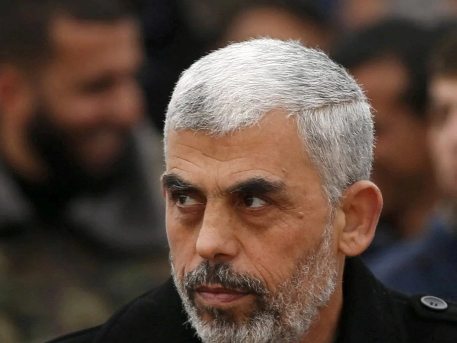 The leader of Hamas in Gaza, Yahya Sinwar (Reuters)