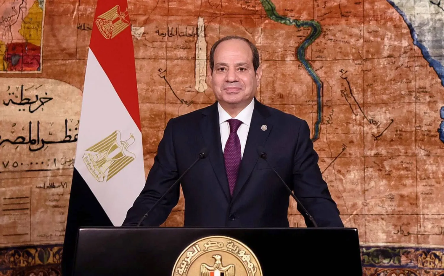 السيسي في كلمته بمناسبة ذكرى «23 يوليو» (الرئاسة المصرية)