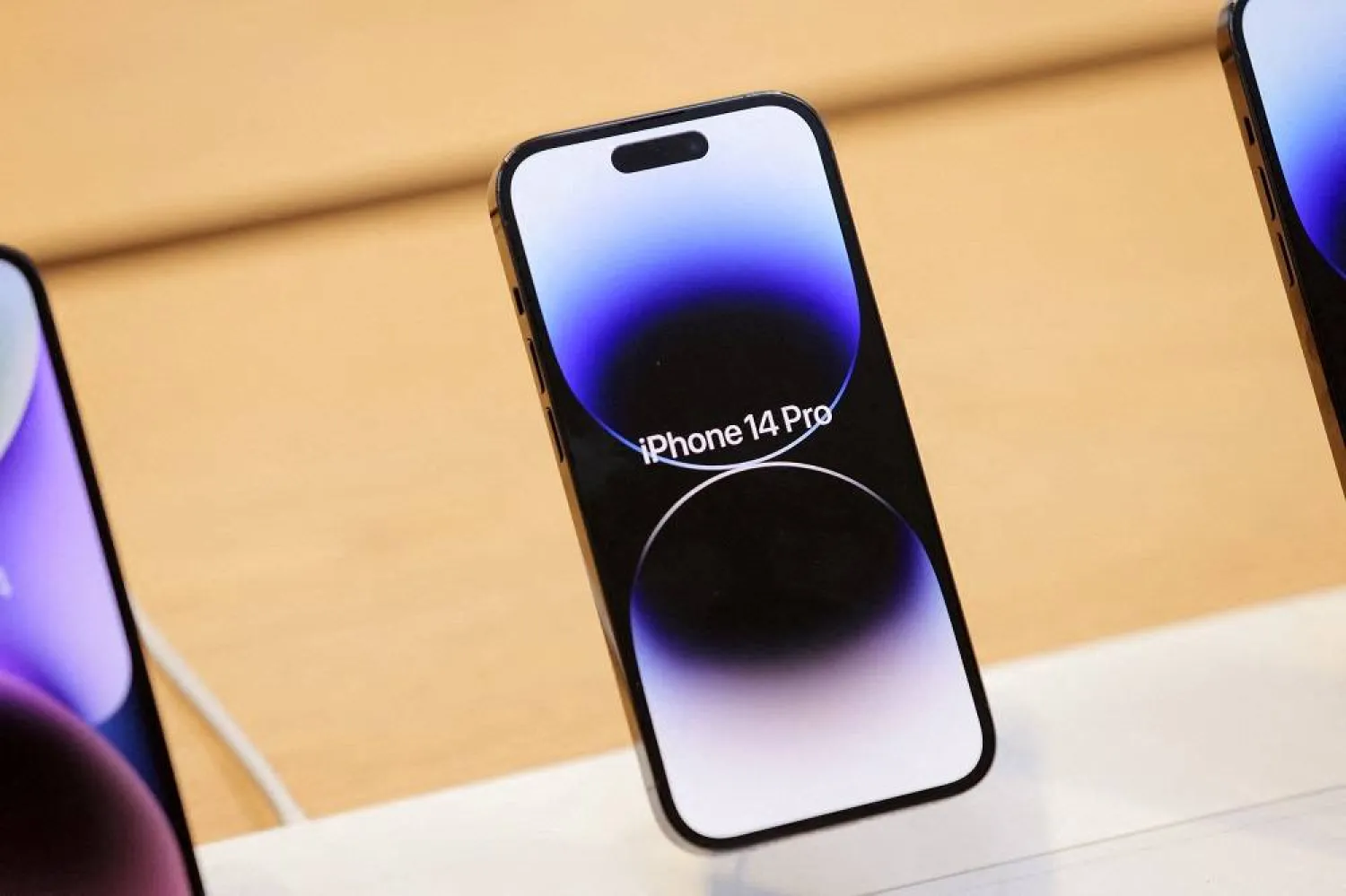 The Apple iPhone 14 Pro is seen at the Apple Fifth Avenue store in Manhattan, New York City, US, September 16, 2022. (Reuters) 