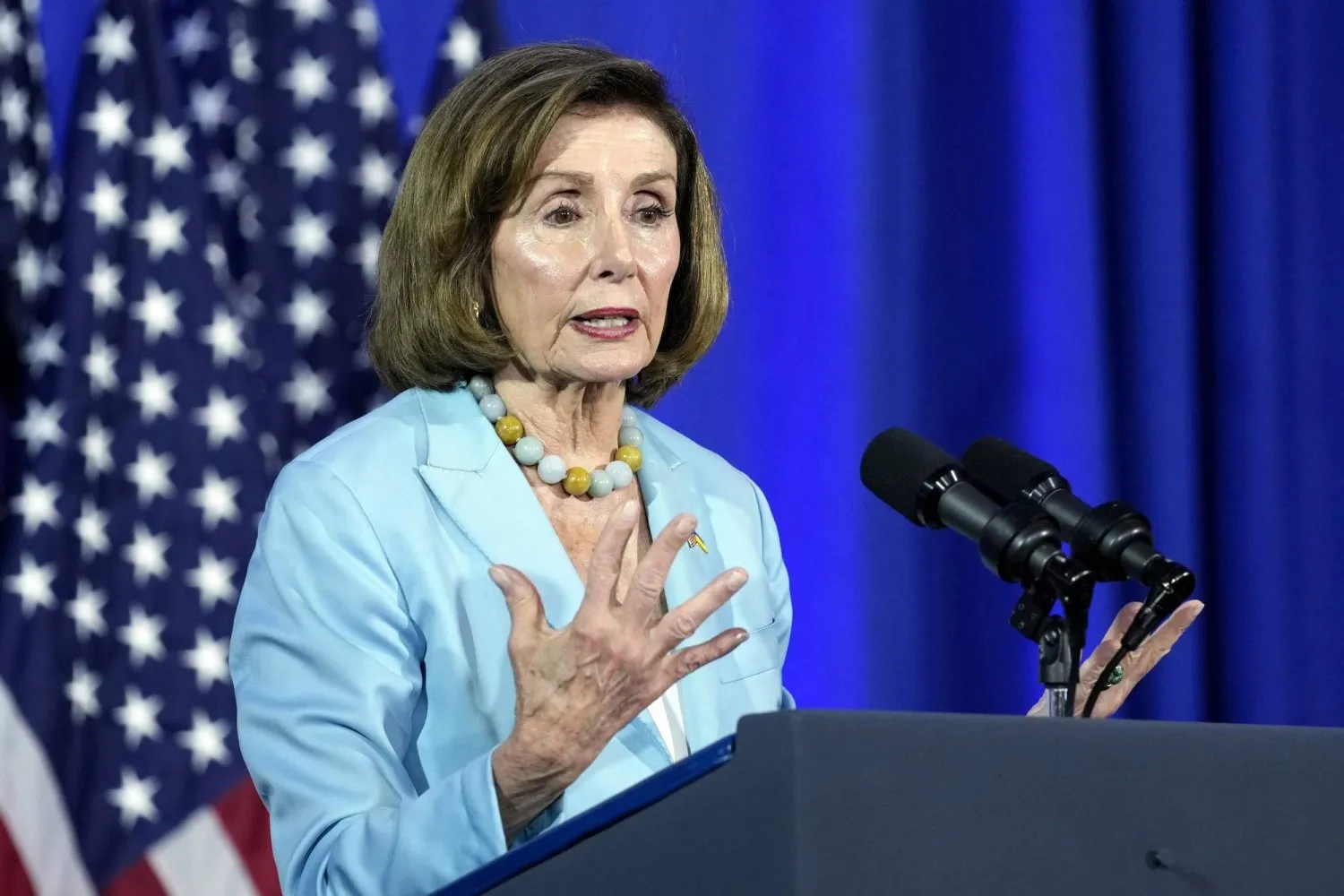 ABD Temsilciler Meclisi Eski Başkanı Nancy Pelosi (AP)