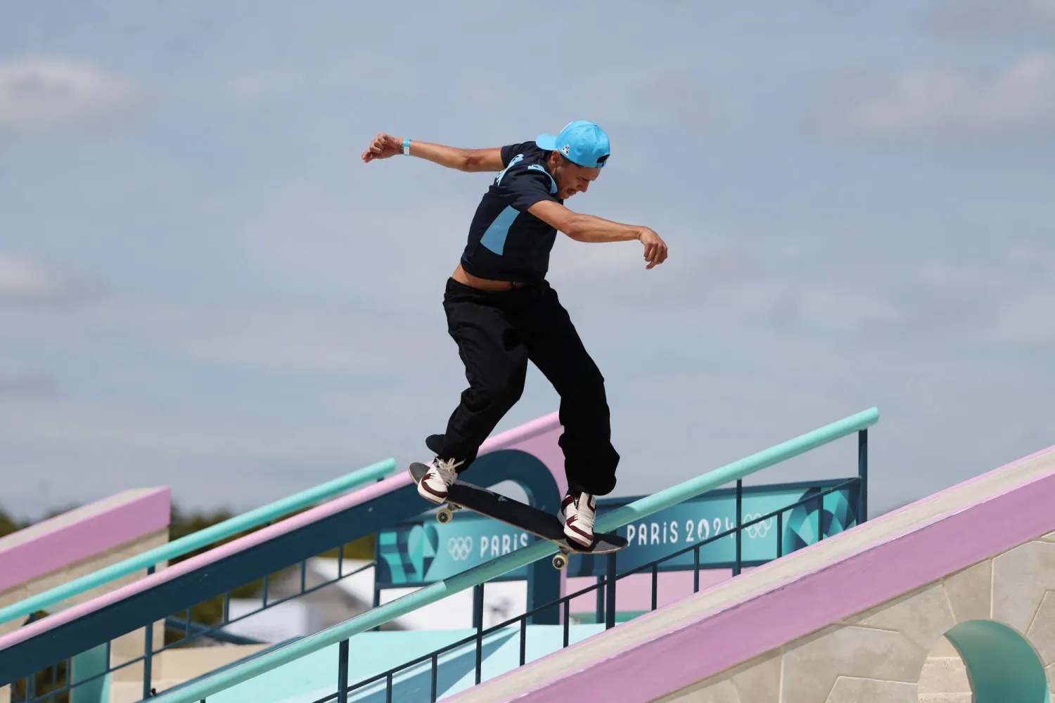 فتح أدراج رياضة السكايت بورد في الألعاب الأولمبية الصيفية (رويترز)