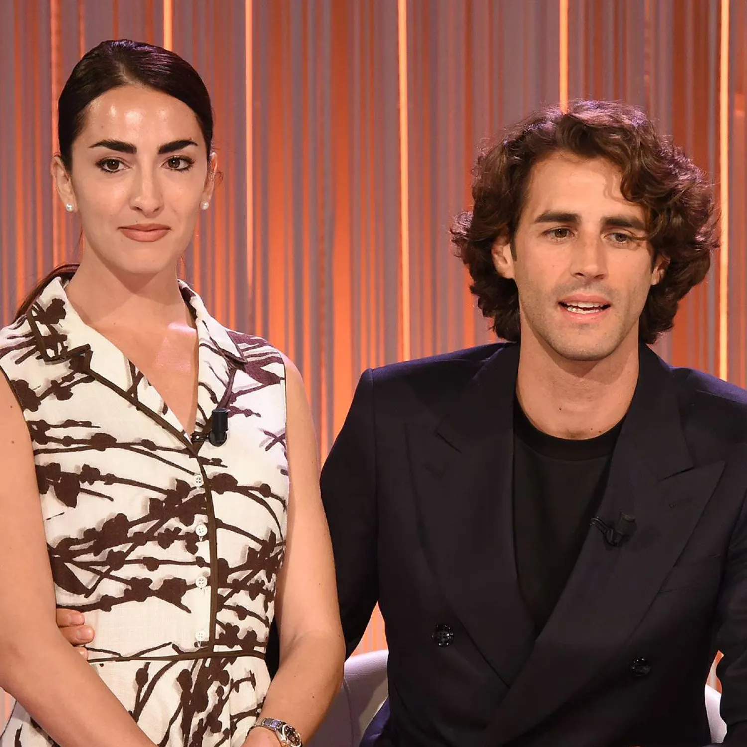 بطل الوثب العالي جيانماركو تامبيري وزوجته (أرشيفية - وسائل إعلام إيطالية)