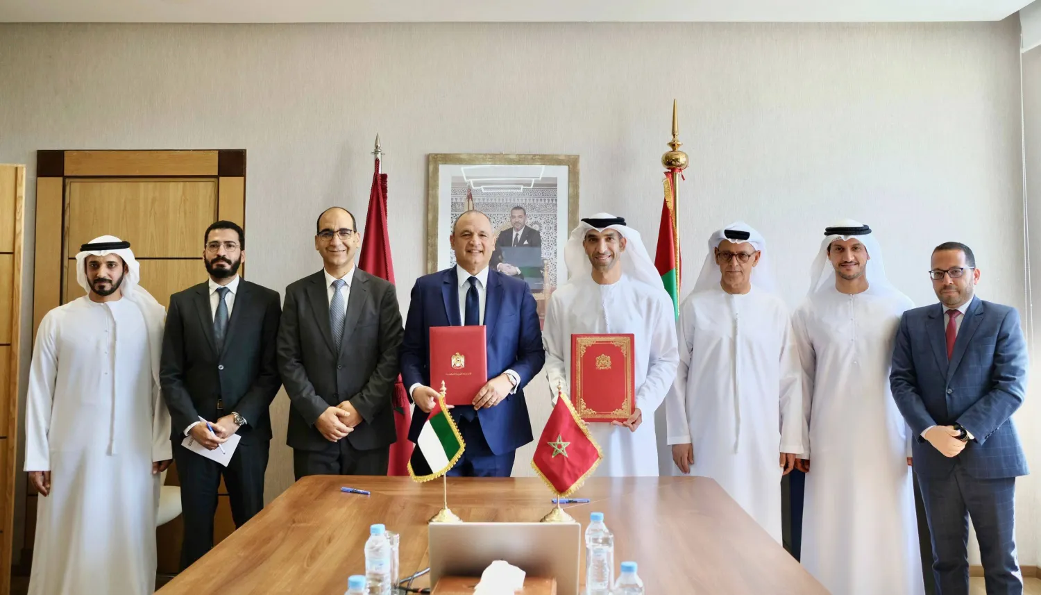 The conclusion of negotiations was confirmed by the signing of a joint statement by Dr. Thani bin Ahmed Al Zeyoudi, UAE’s Minister of State for Foreign Trade, and Moroccan Minister of Industry and Trade Ryad Mezzour. WAM 