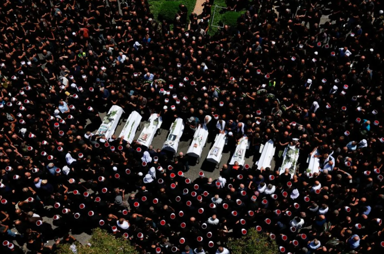 Majdal Shams, July 28, 2024. REUTERS/Ammar Awad Purchase Licensing Rights