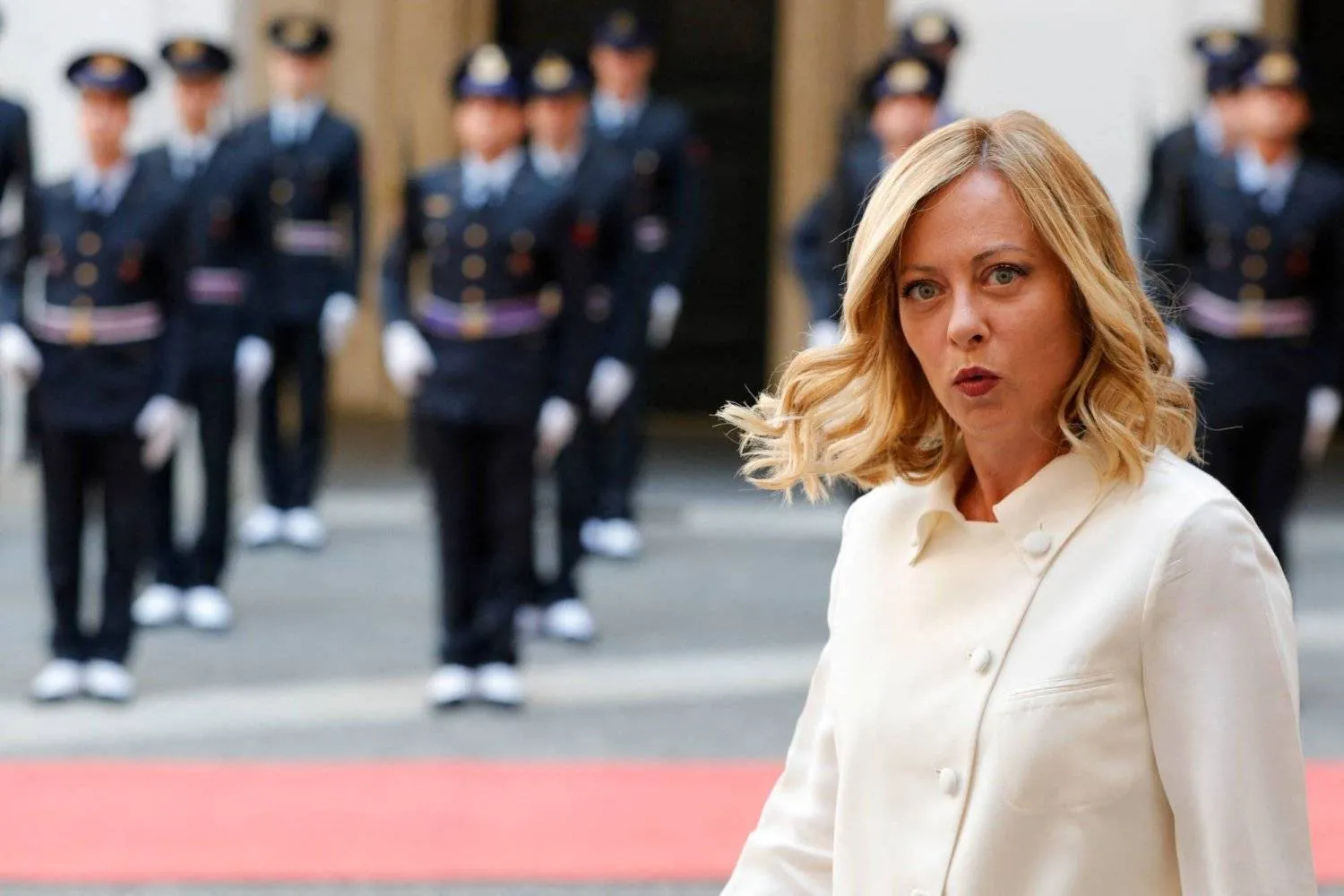 رئيسة الوزراء الإيطالية جورجيا ميلوني (رويترز)