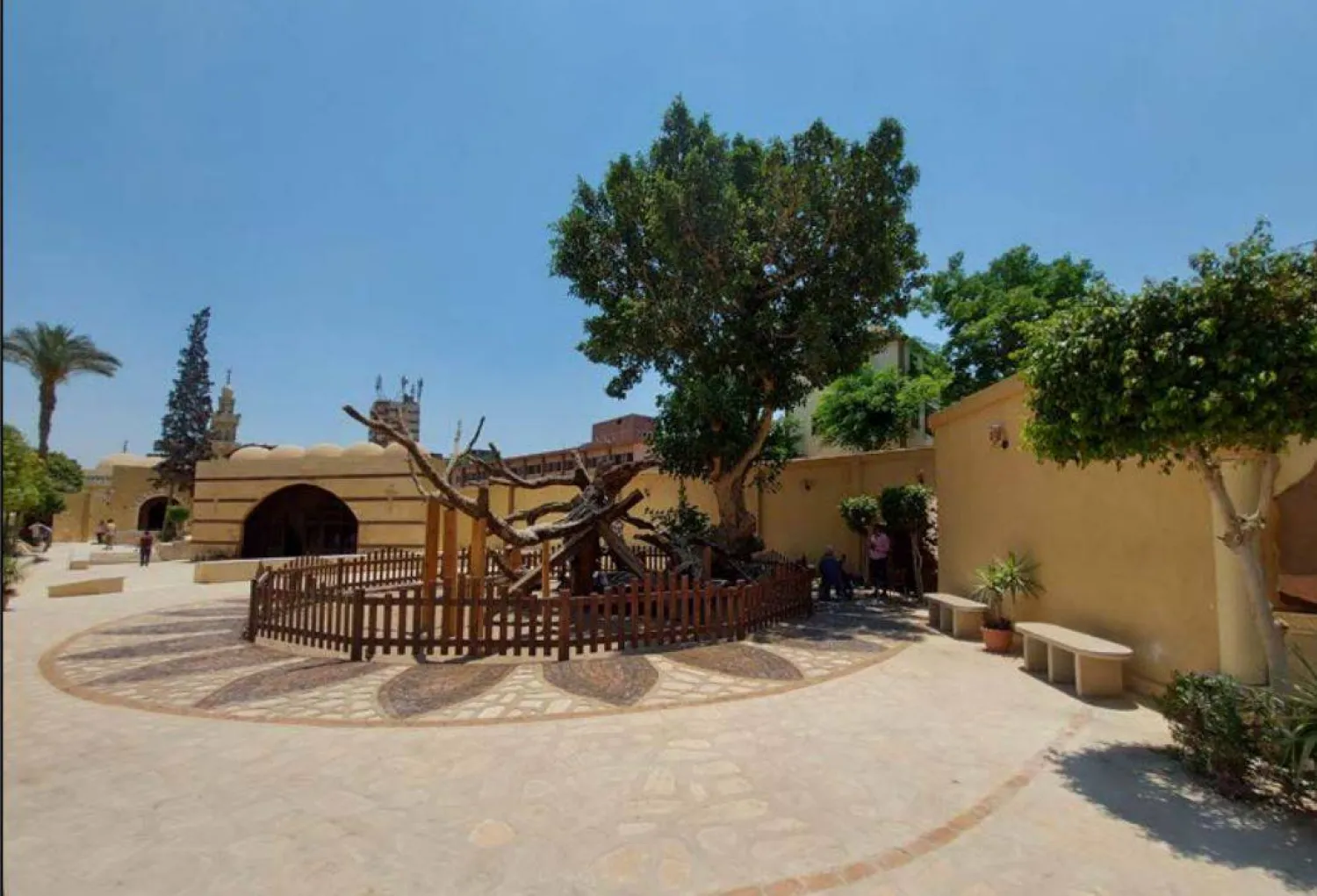 شجرة مريم من ضمن مزارات مسار العائلة المقدسة بالقاهرة (وزارة السياحة والآثار)