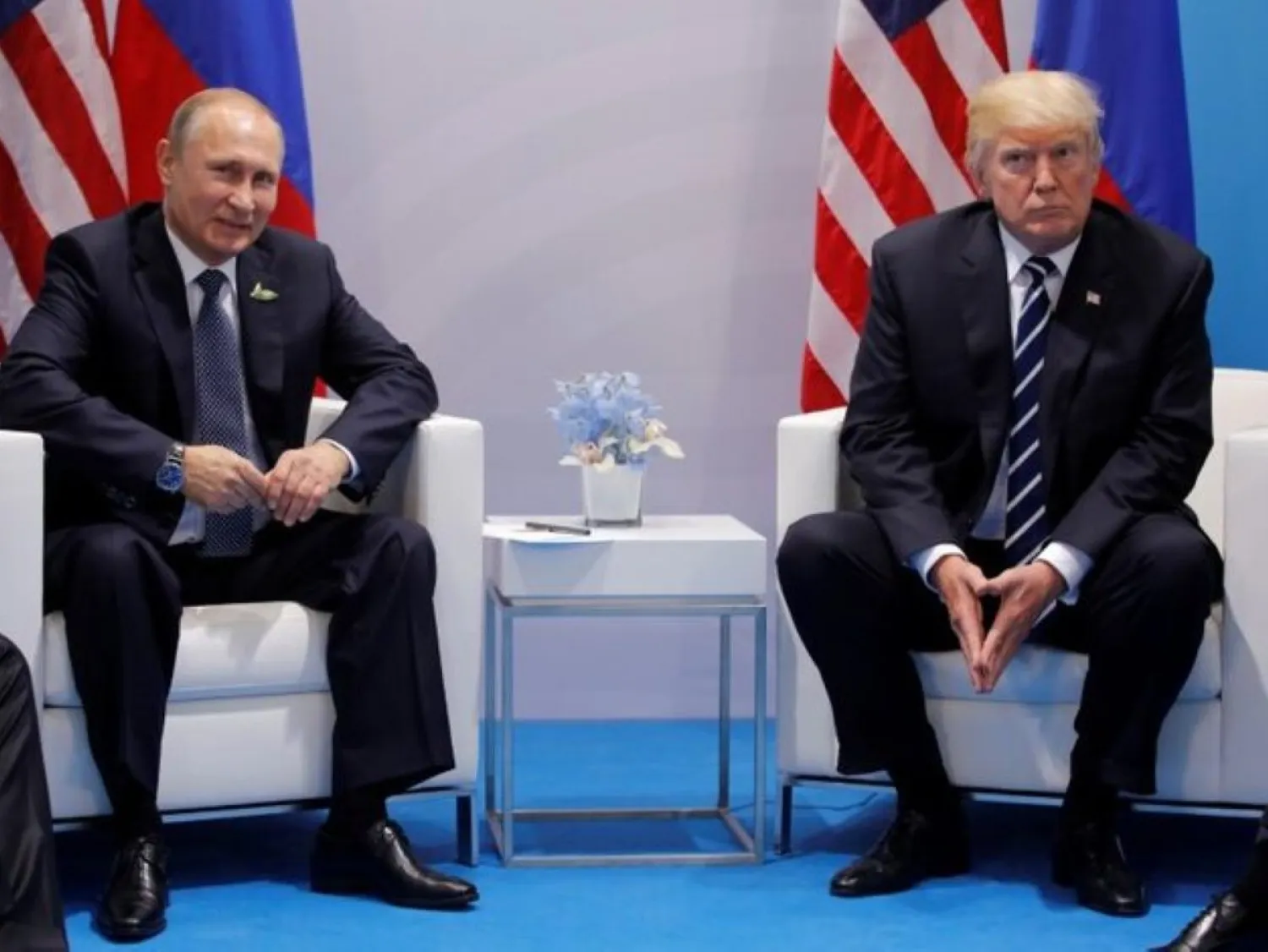 الرئيس الأميركي السابق دونالد ترمب والرئيس الروسي فلاديمير بوتين (أرشيف - رويترز)