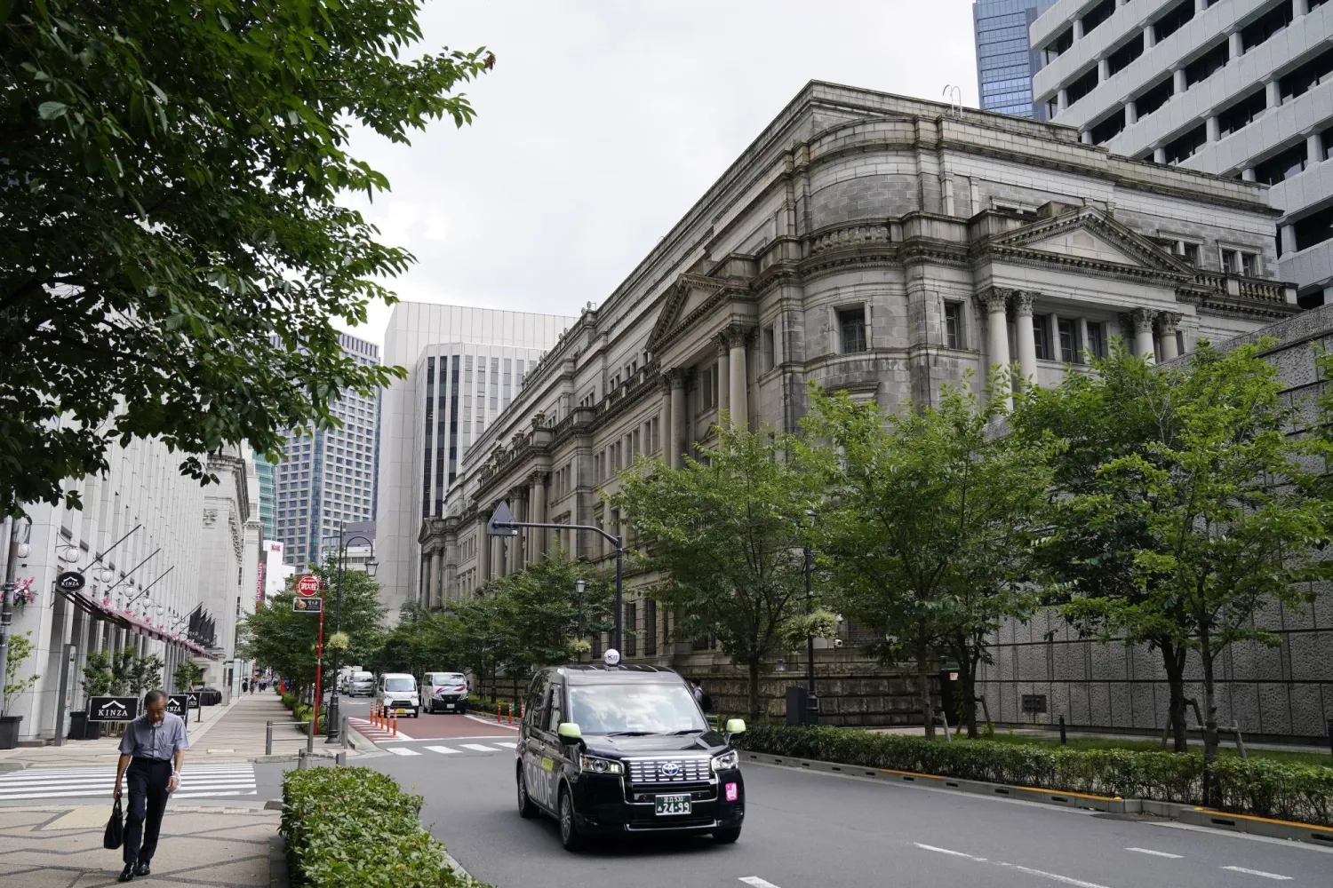 مقر بنك اليابان المركزي في العاصمة طوكيو (إ.ب.أ)