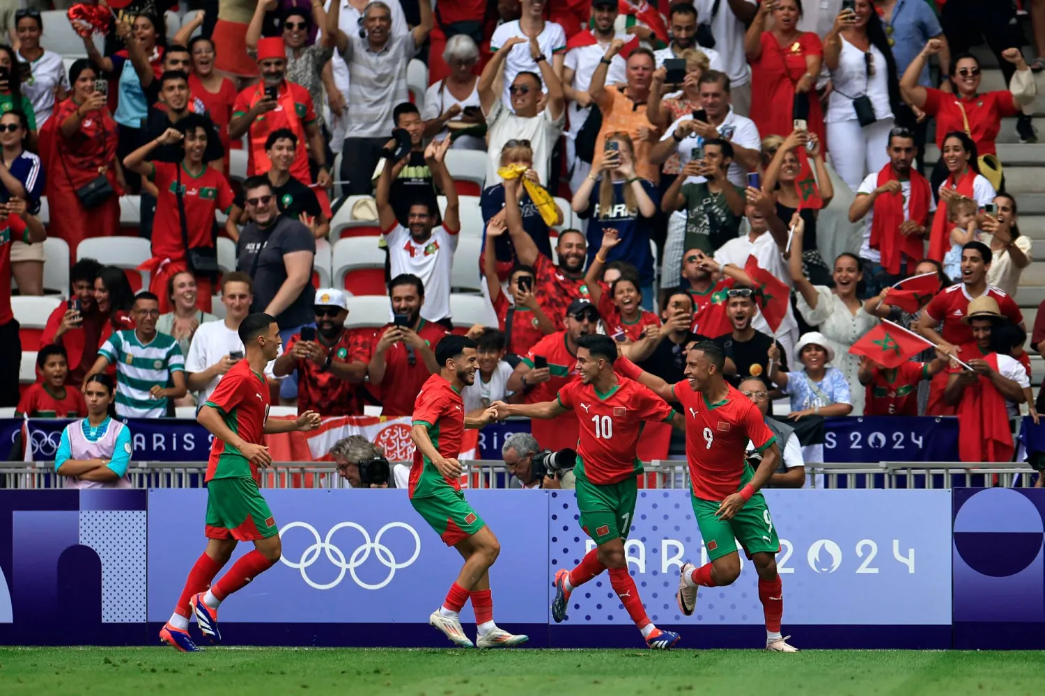 المنتخب المغربي (أ.ف.ب)