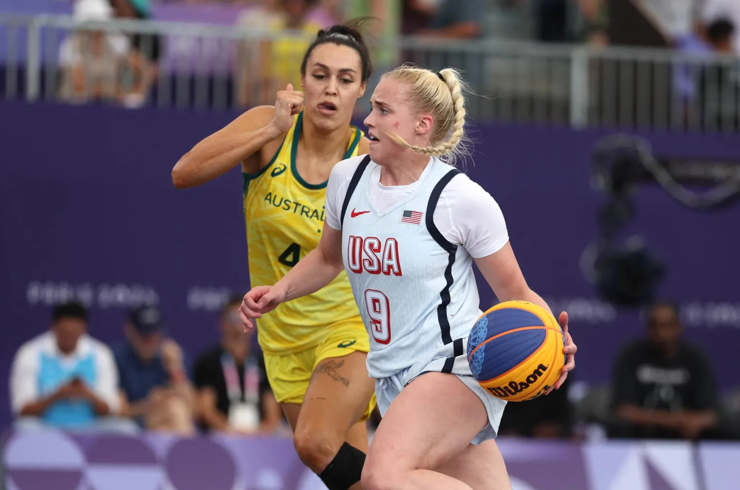 أستراليا لكرة السلة 3x3 هزمت المنتخب الأميركي (رويترز)
