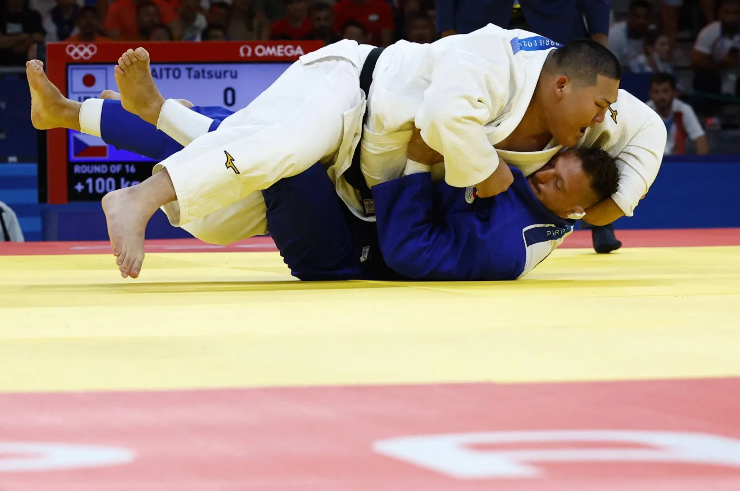 التشيكي لوكاس كرباليك خسر من الياباني تاتسورو سايتو (رويترز)