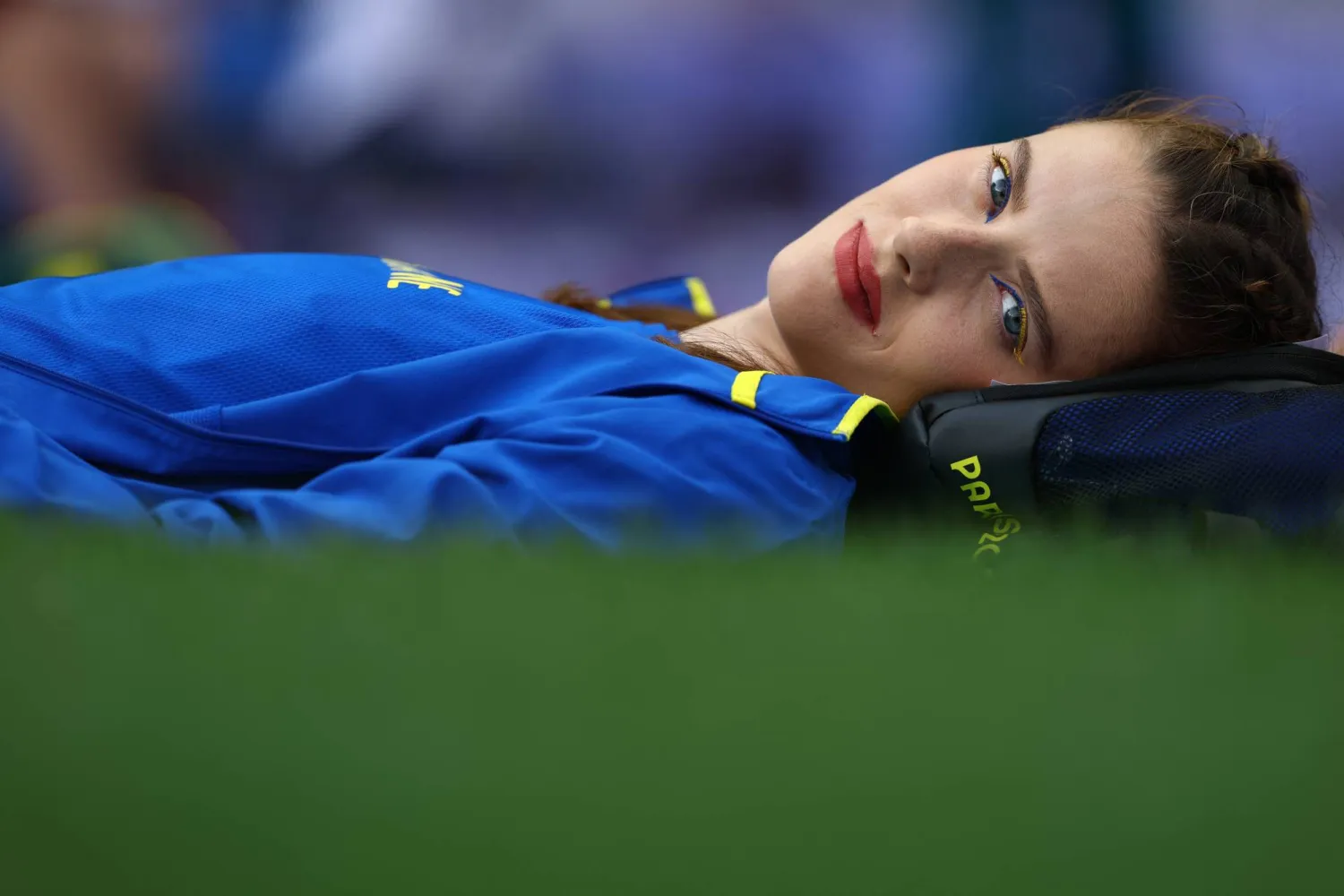 الأوكرانية ياروسلافا ماهوتشيخ حاملة الرقم القياسي العالمي في الوثب العالي (رويترز)