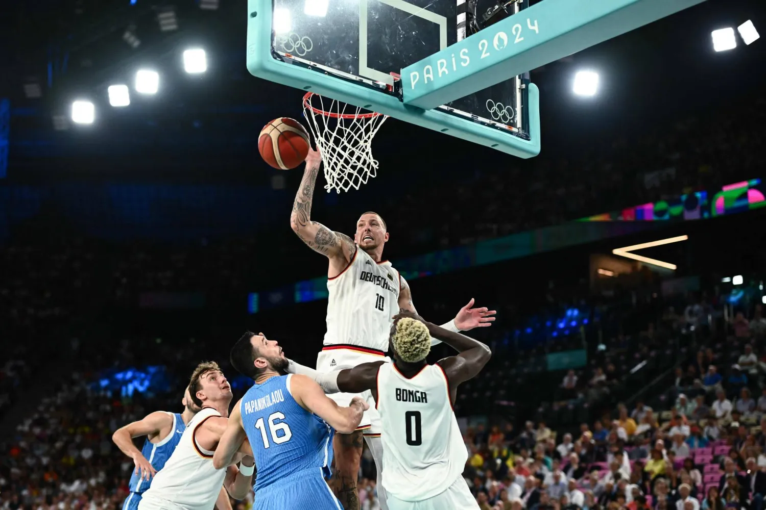 المنتخب الألماني يواصل مسعاه نحو التتويج بميدالية أولمبية (أ.ف.ب)