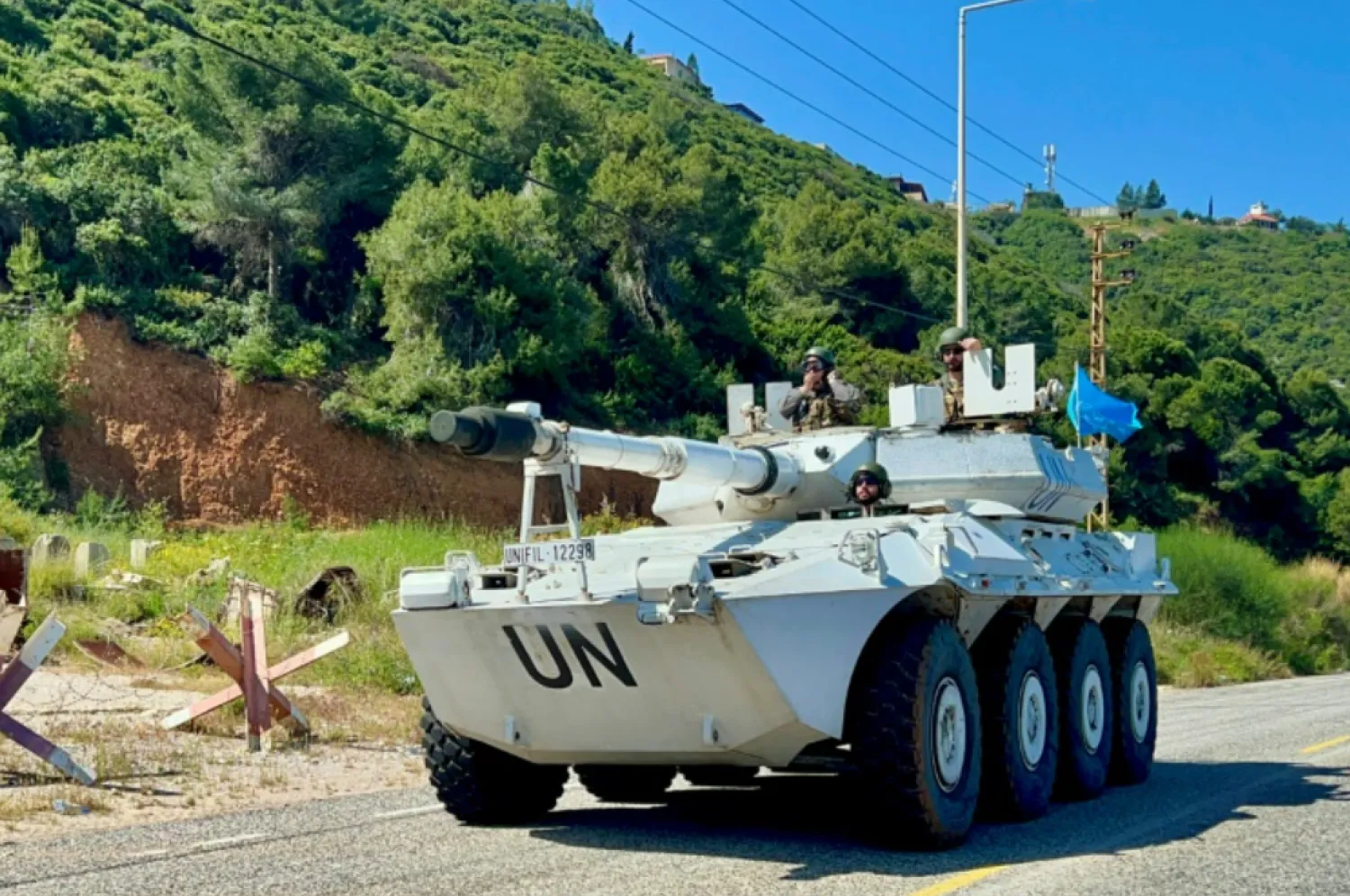 UNIFIL forces are staying put for now, says Under Secretary-General for Peace Operations Jean-Pierre Lacroix
- AFP