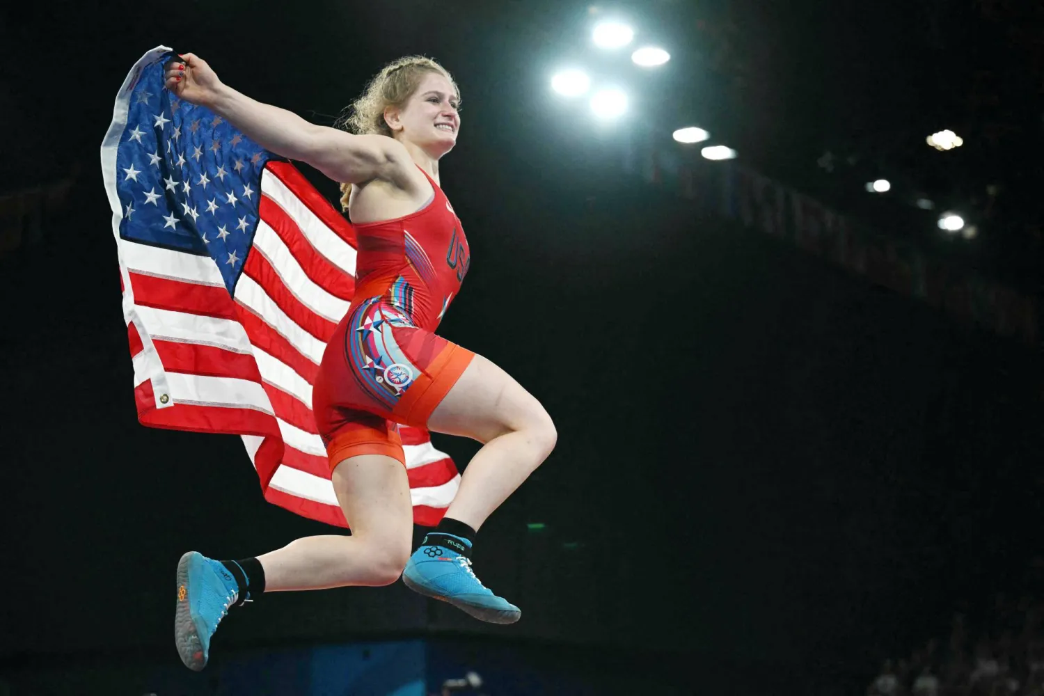 الأميركية إيلور أميت (أ.ف.ب)