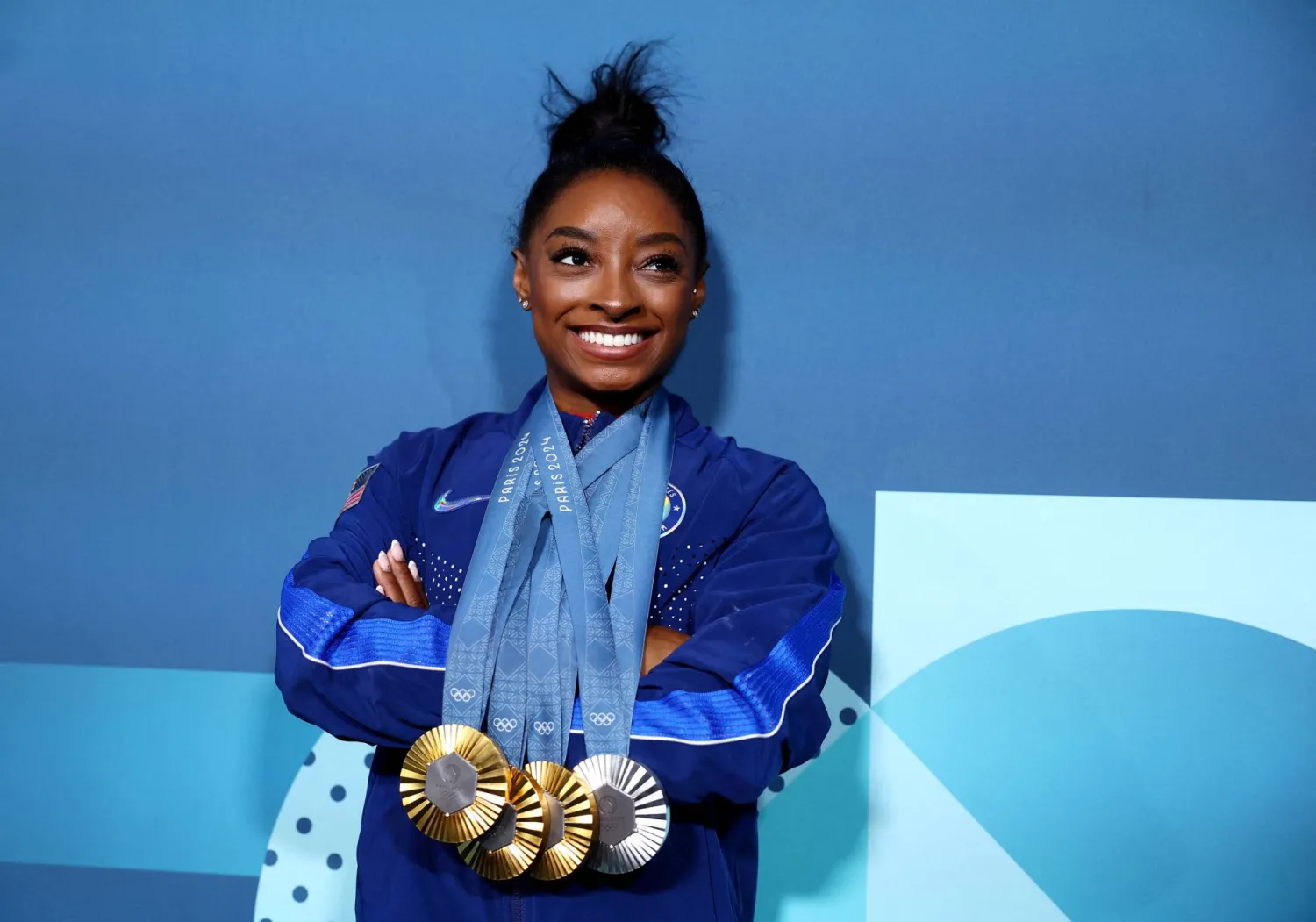 سيمون بايلز (رويترز)