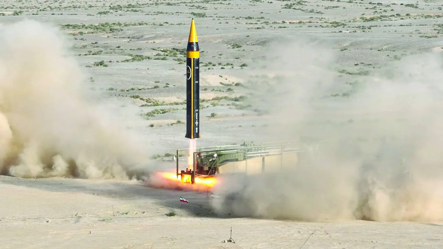 DMO’ya yakın haber ajansları İsrail'e yönelik bir saldırıda 2 bin kilometre menzilli balistik Hayber füzesinin kullanılabileceğini ima etti (Reuters)