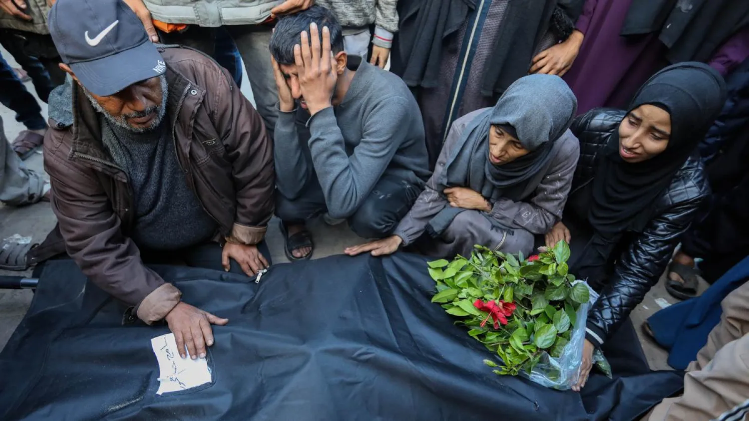 South Africa says Israel “has engaged in, is engaging in, and risks further engaging in genocidal acts against the Palestinian people in Gaza” (AFP)