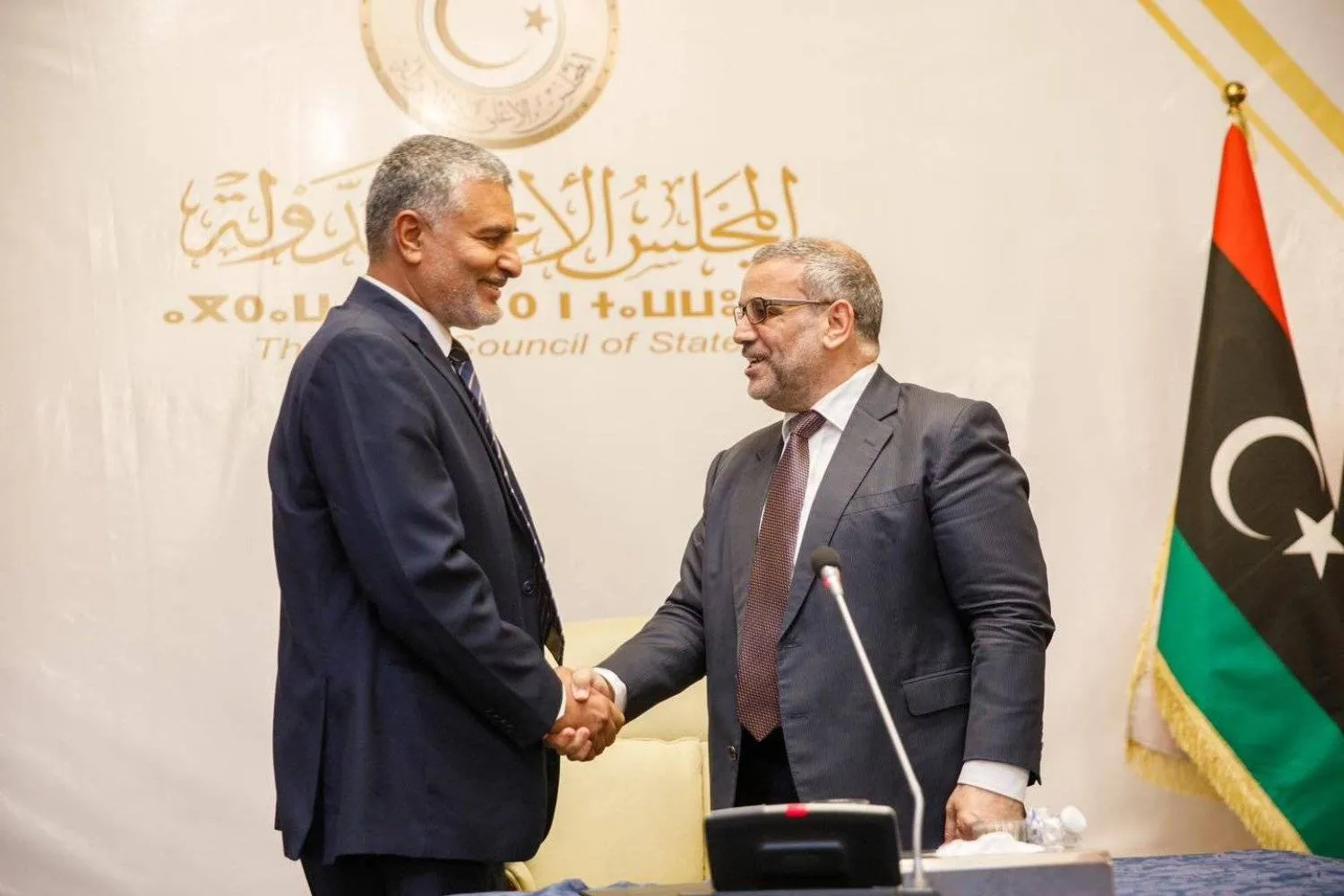 تكالة والمشري خلال الانتخابات السابقة على رئاسة المجلس الأعلى للدولة (المجلس)