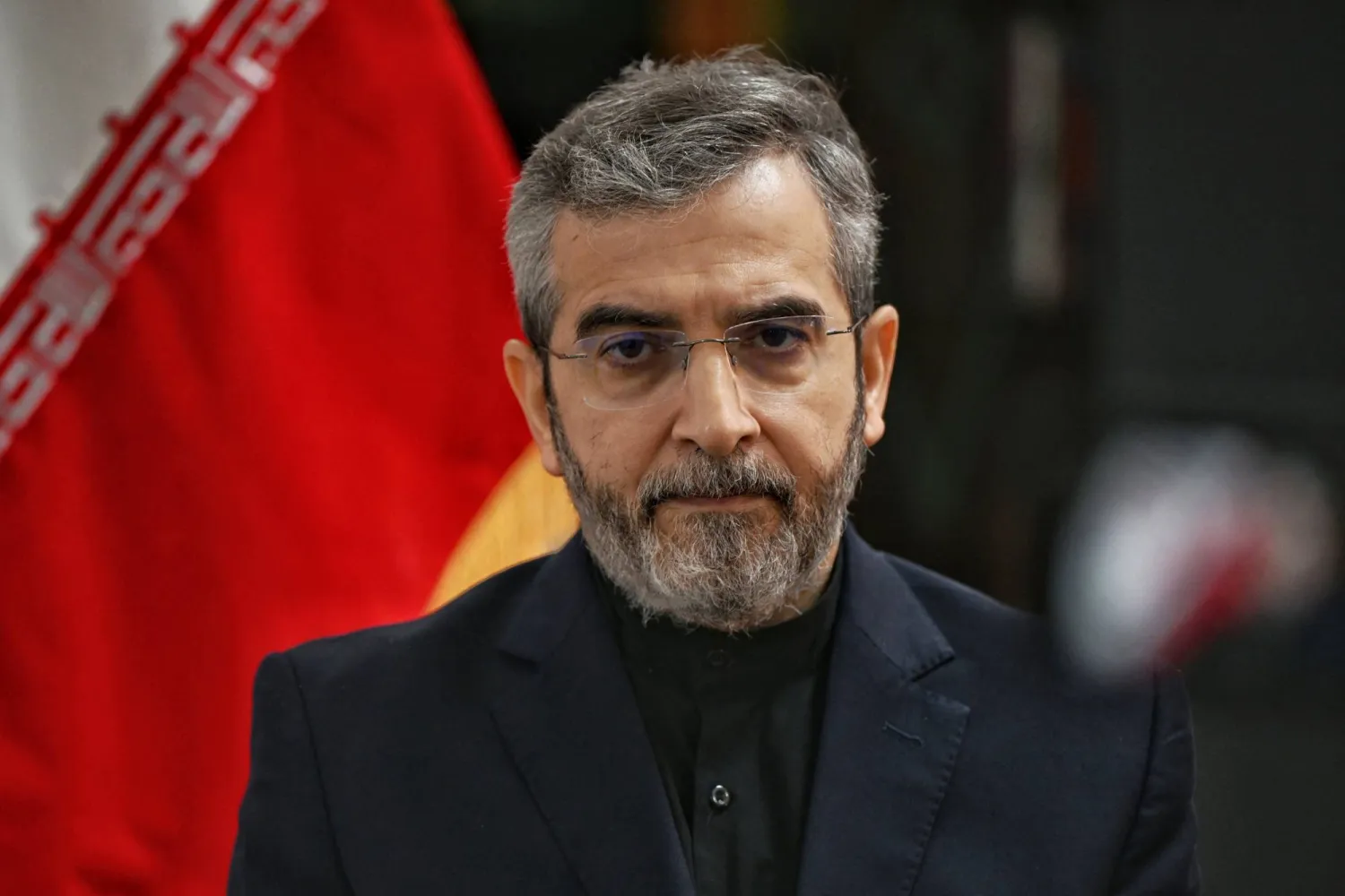 وزير الخارجية الإيراني بالإنابة علي باقري كني في حديث لـ«وكالة الصحافة الفرنسية»