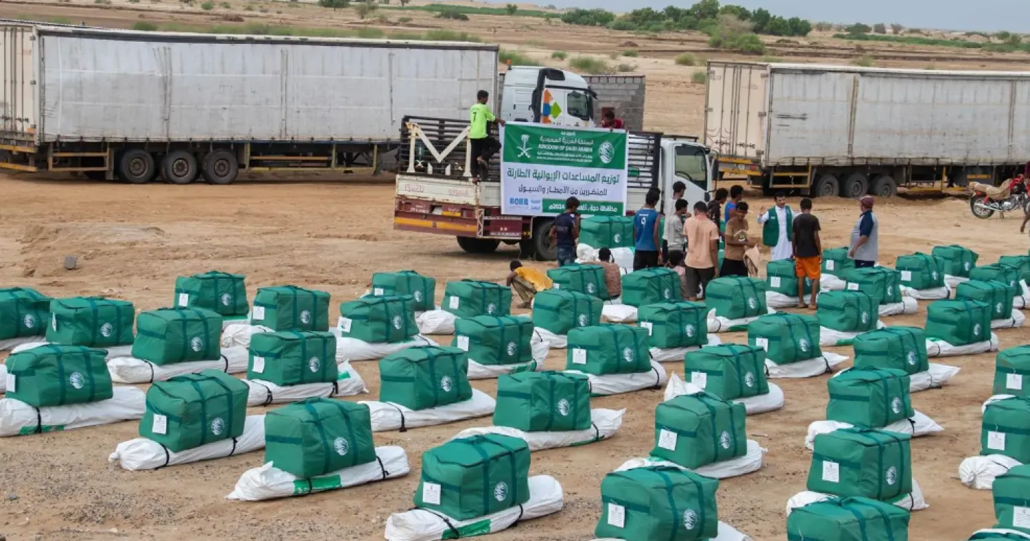  King Salman Humanitarian Aid and Relief Center (KSrelief) extended emergency humanitarian aid to individuals affected by the recent floods - SPA