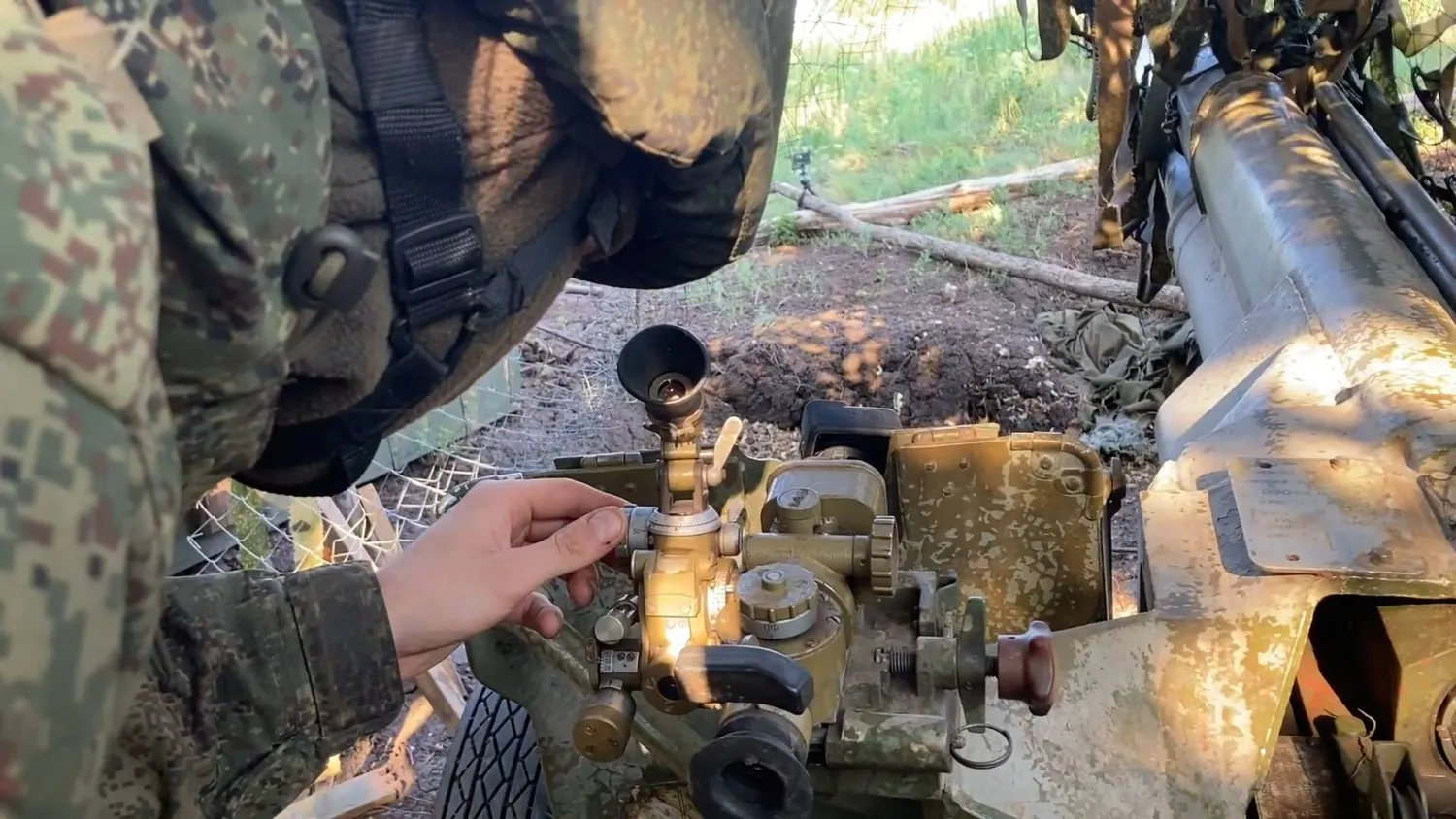 صورة مأخوذة من مقطع فيديو نشرته الخدمة الصحافية لوزارة الدفاع الروسية 16 أغسطس 2024 (أسوشيتيد برس)