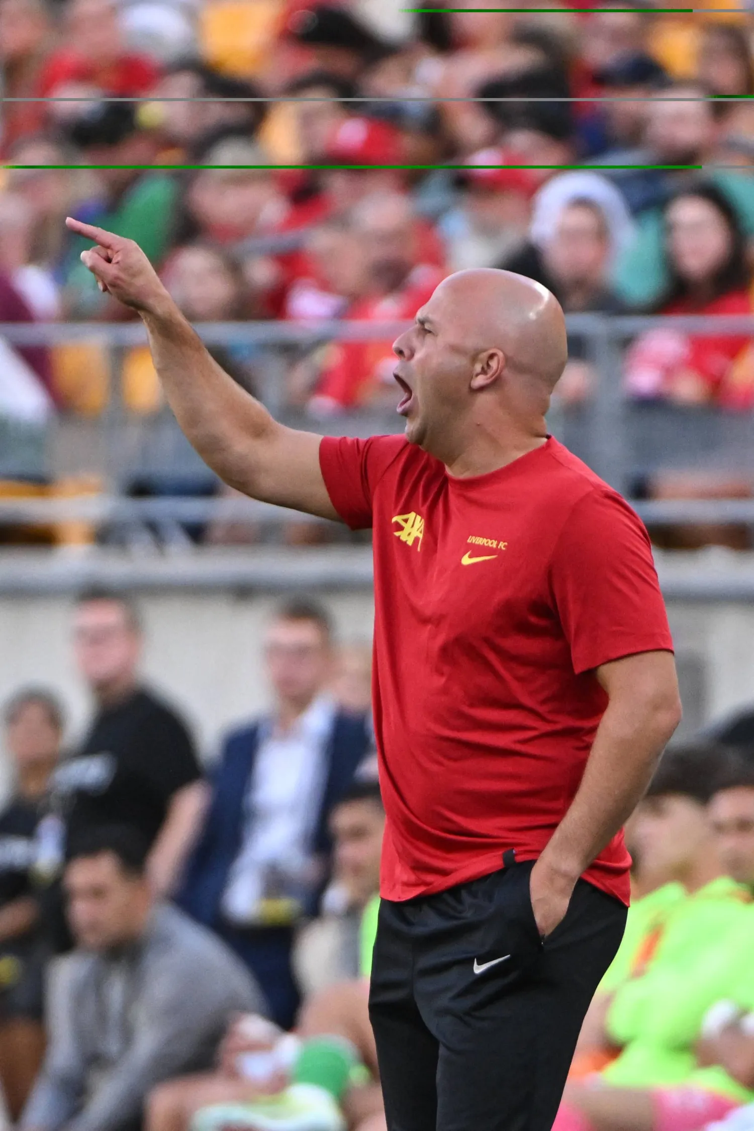 سلوت مدرب ليفربول (رويترز)