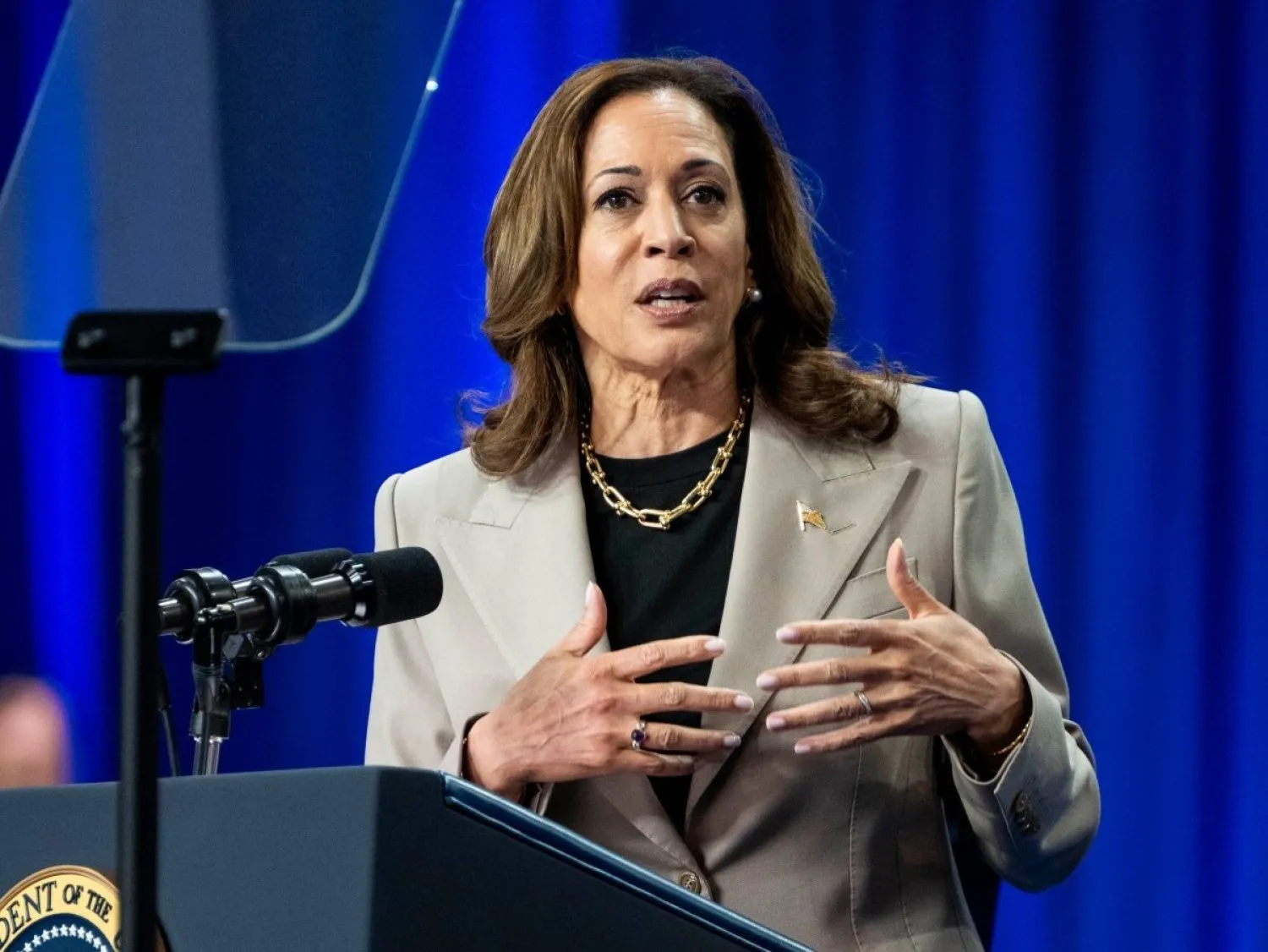 Demokrat Parti adayı, ABD Başkan Yardımcısı Kamala Harris (DPA)