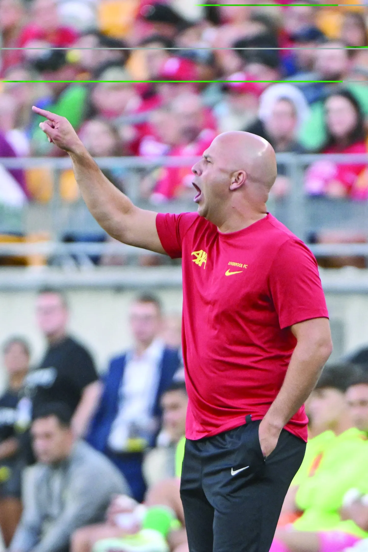 سلوت مدرب ليفربول (رويترز)