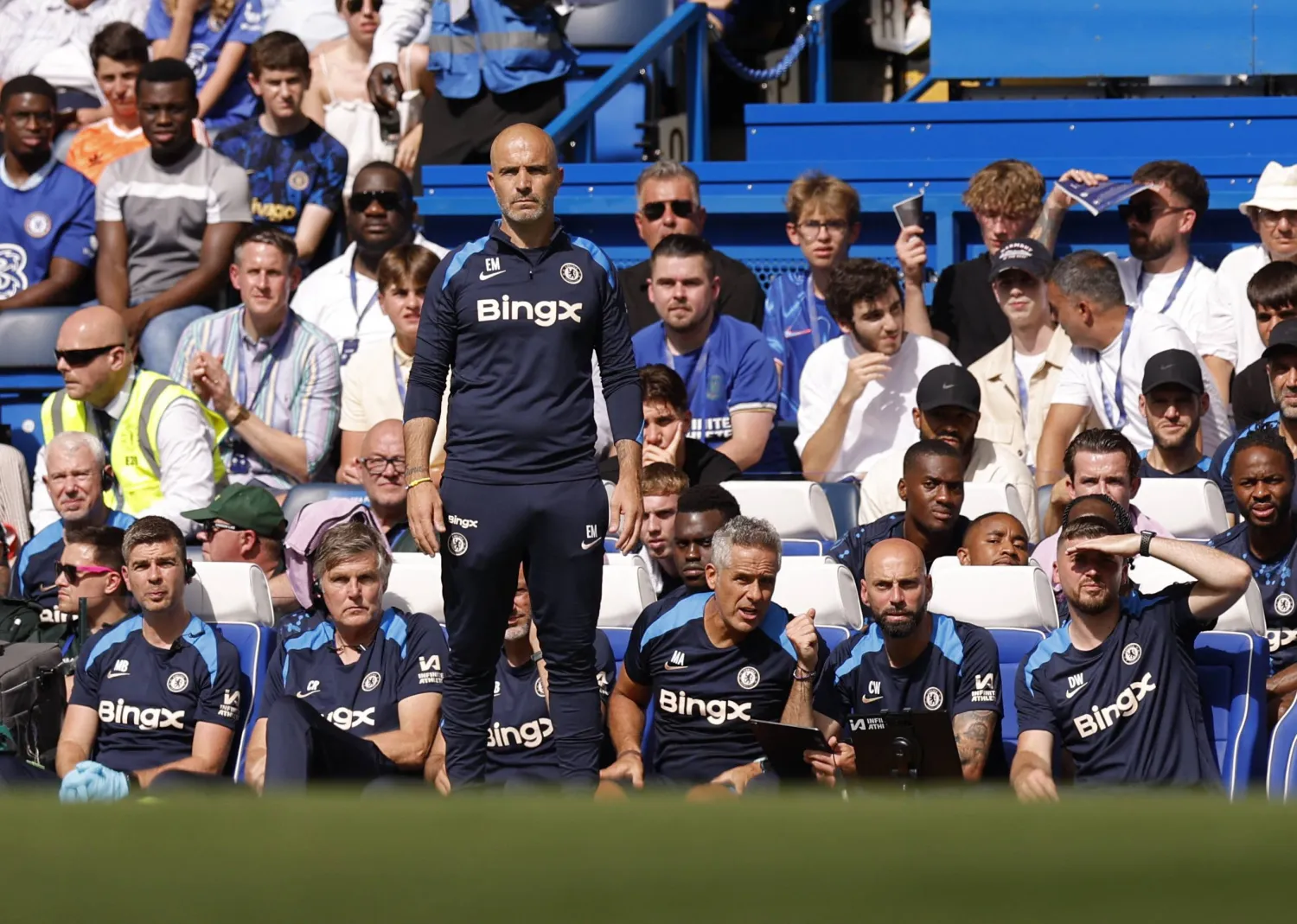 ماريسكا قال إن تشيلويل يعاني للعثور على أفضل مركز له (رويترز)