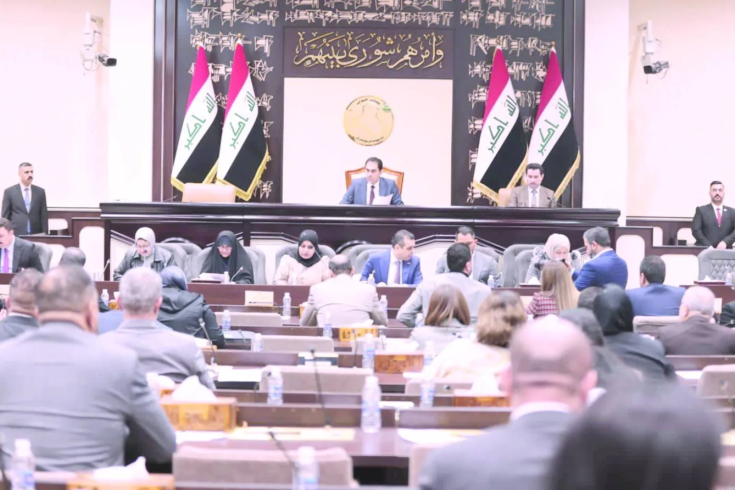 البرلمان العراقي بلا رئيس منذ أكتوبر الماضي بعد إقالة الحلبوسي (إعلام المجلس)