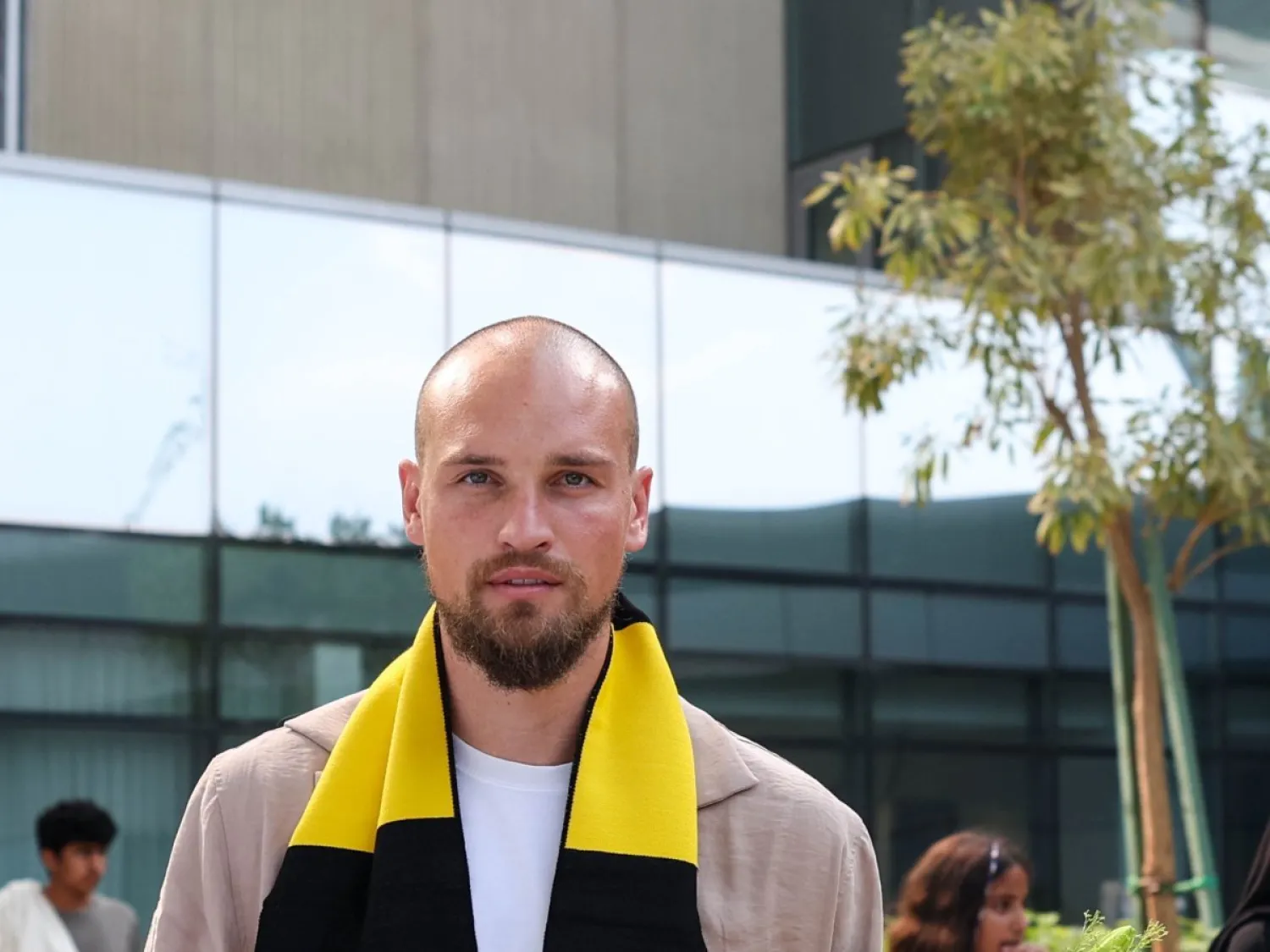 حارس الفريق الأول لكرة القدم بريدراغ رايكوفيتش (نادي الاتحاد)