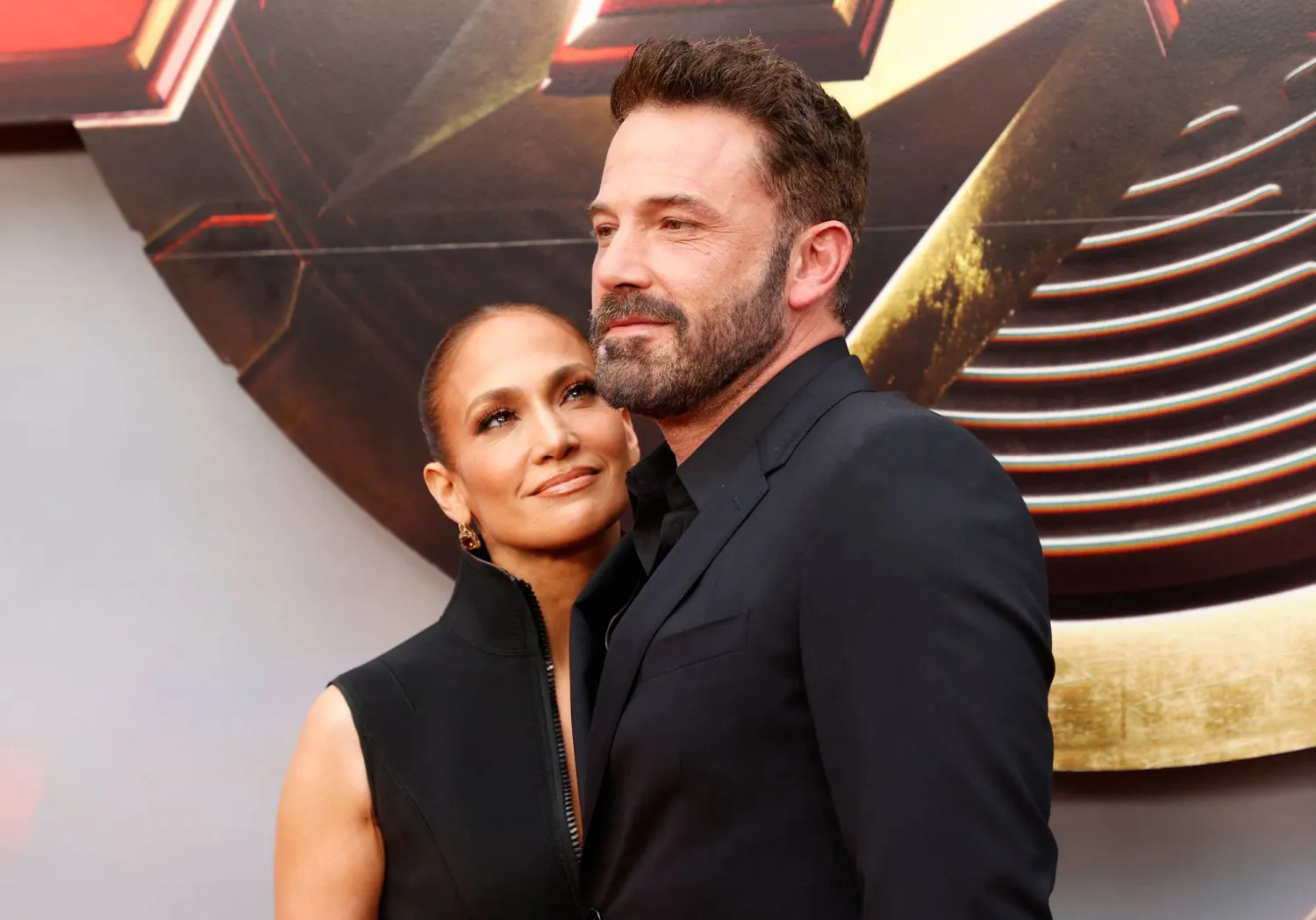 (FILES) US actors Jennifer Lopez (L) and Ben Affleck arrive for the world premiere of "The Flash" at Ovation Hollywood in Hollywood, California, on June 12, 2023. (Photo by Michael Tran / AFP)