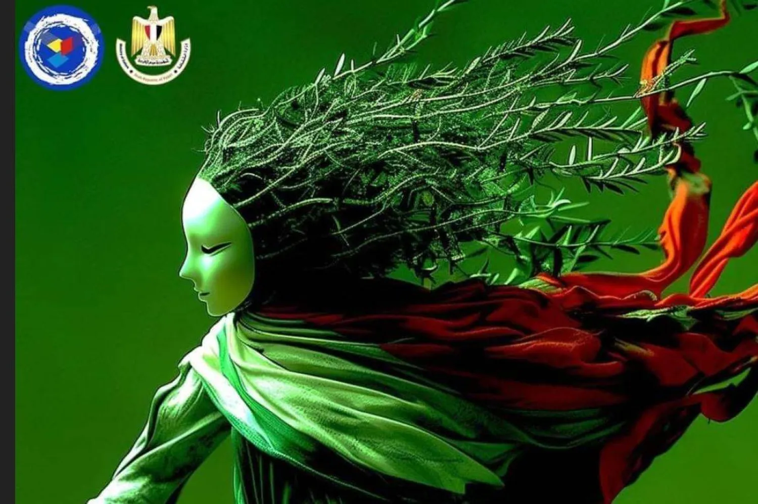 الملصق الدعائي للدورة الجديدة من مهرجان القاهرة الدولي للمسرح التجريبي (إدارة المهرجان)