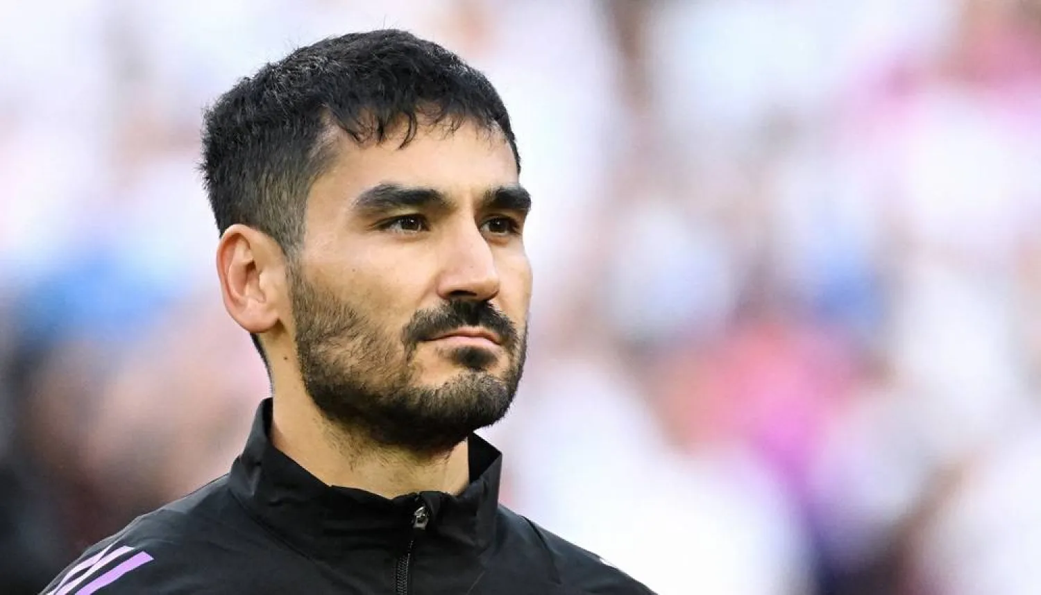 Germany's midfielder #21 Ilkay Gundogan is pictured prior to the international friendly football match between Germany and Greece in Moenchengladbach, western Germany, on June 7, 2024. (AFP)