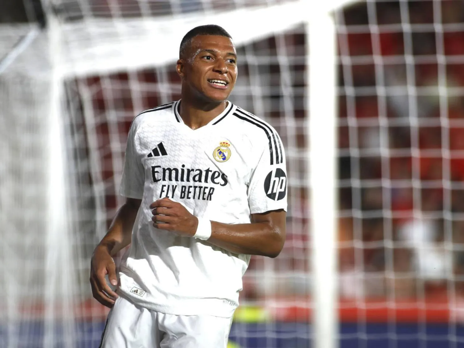 Real Madrid's French forward Kylian Mbappe is set for his home debut at the Santiago Bernabeu. JAIME REINA / AFP
