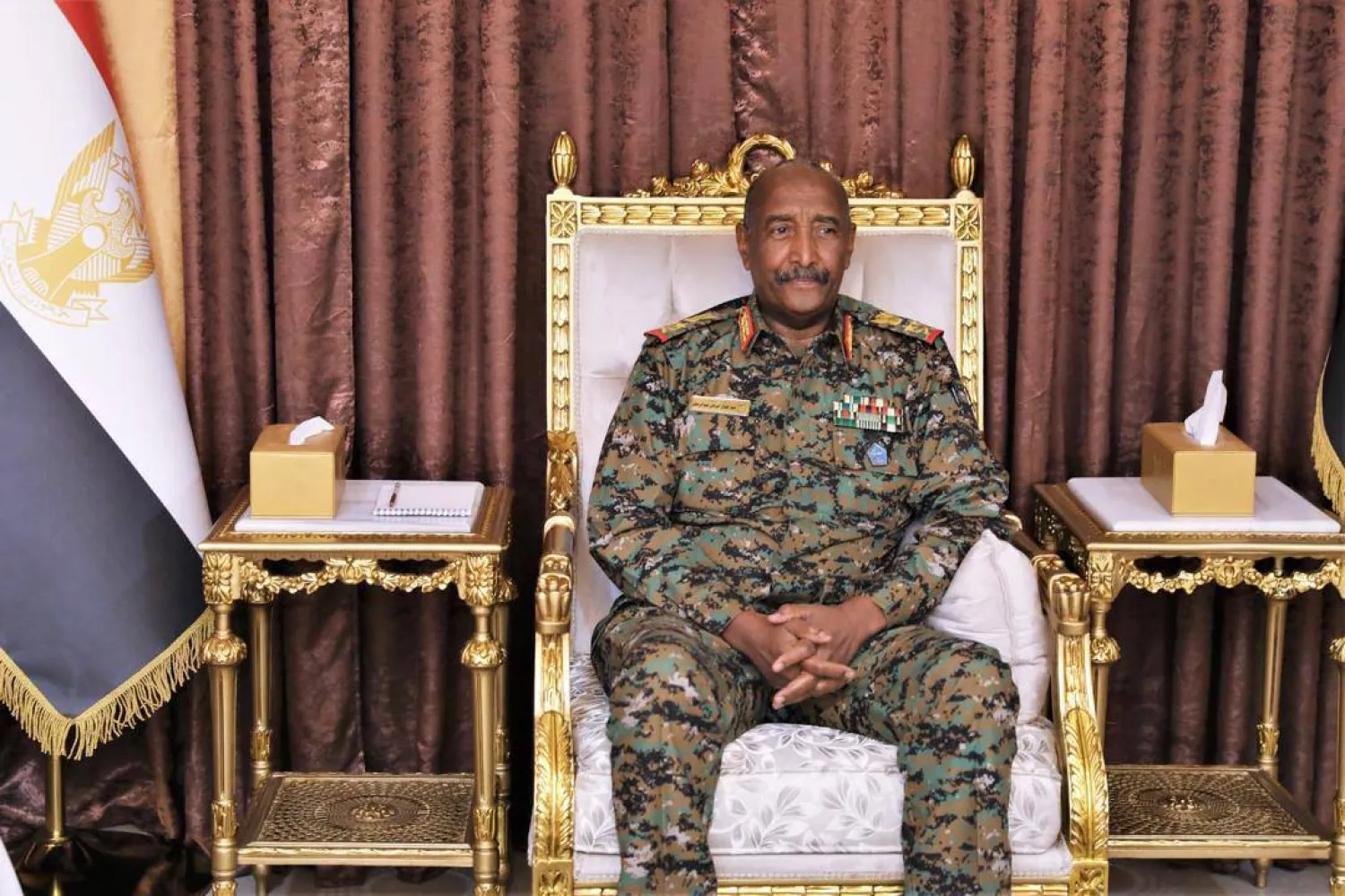 قائد الجيش السوداني عبد الفتاح البرهان (قناة مجلس السيادة الانتقالي عبر «تلغرام»)