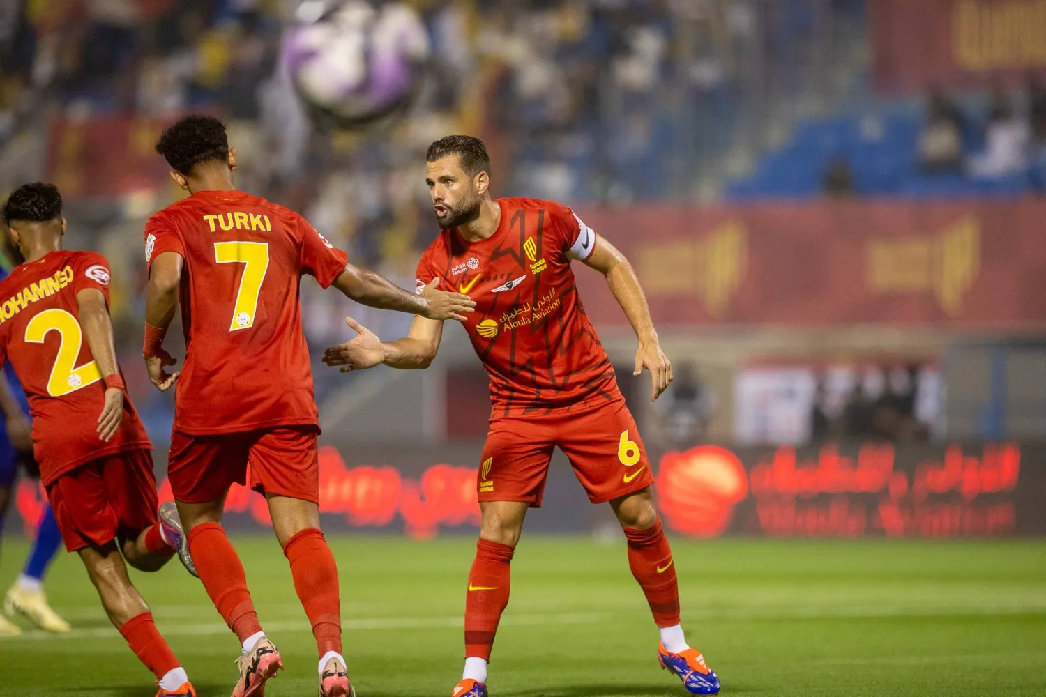 الاسباني ناتشو قاد كتيبة القادسية إلى فوز أول في الدوري السعودي (تصوير: عيسى الدبيسي)