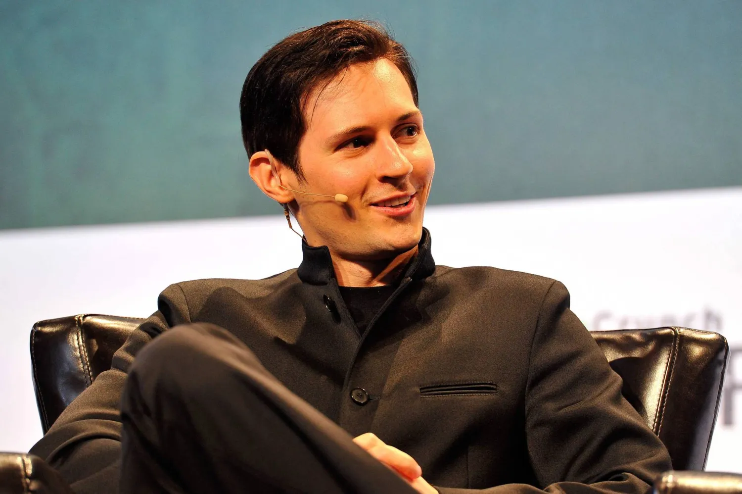 Pavel Durov, CEO and co-founder of Telegram speaks onstage during day one of TechCrunch Disrupt SF 2015 at Pier 70 on September 21, 2015 in San Francisco, California. (Photo by Steve JENNINGS / GETTY IMAGES NORTH AMERICA / AFP)