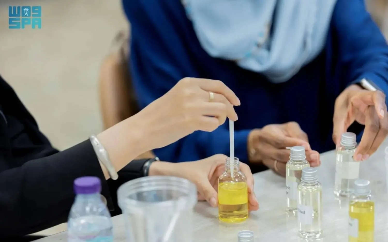TheMuseums Commission held a workshop on perfume making at the National Museum in Riyadh. SPA
