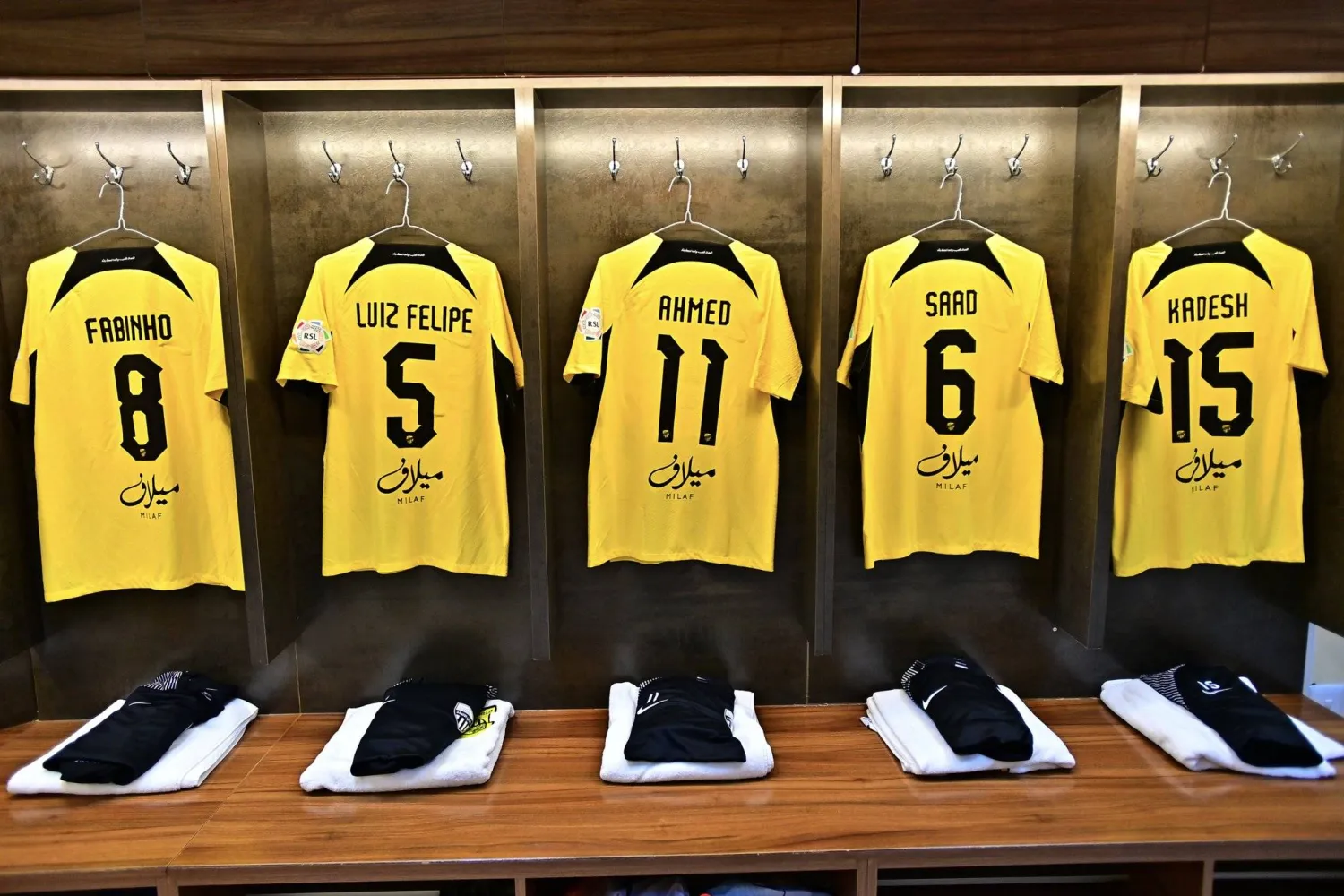 الاتحاد لم يضع الشعار على أرقام اللاعبين في الجولة الأولى (الدوري السعودي)