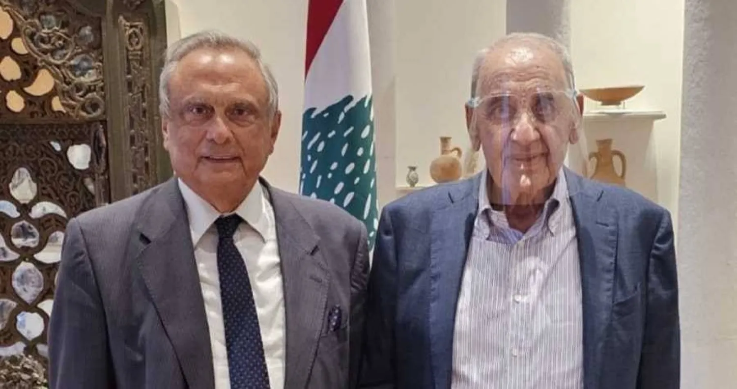 بري وحبيب في أحد لقاءاتهما (الوكالة الوطنية)