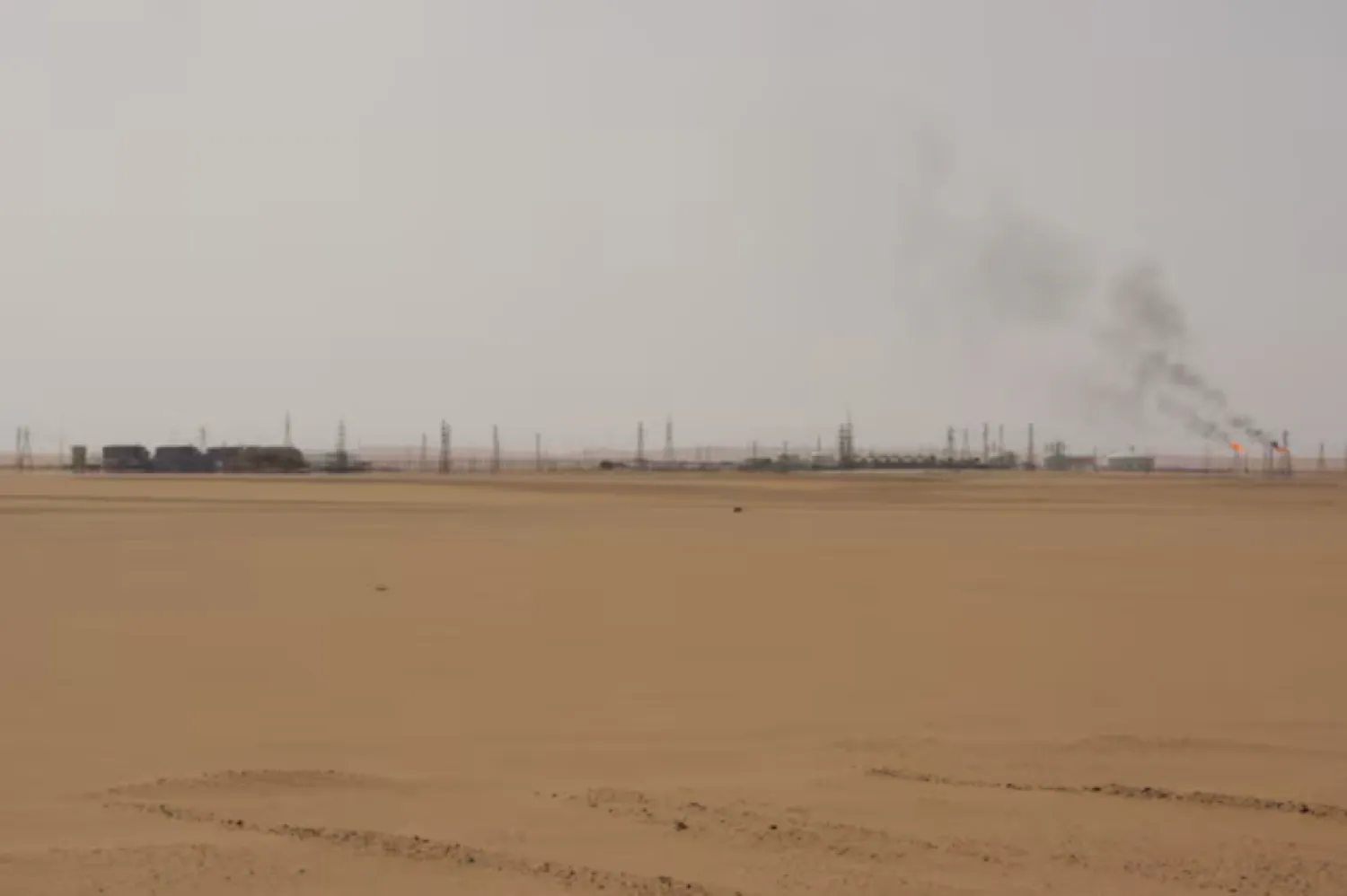 A view shows Sharara oil field near Ubari, Libya, July 6, 2017. REUTERS/Aidan Lewis/File Photo Purchase Licensing Rights