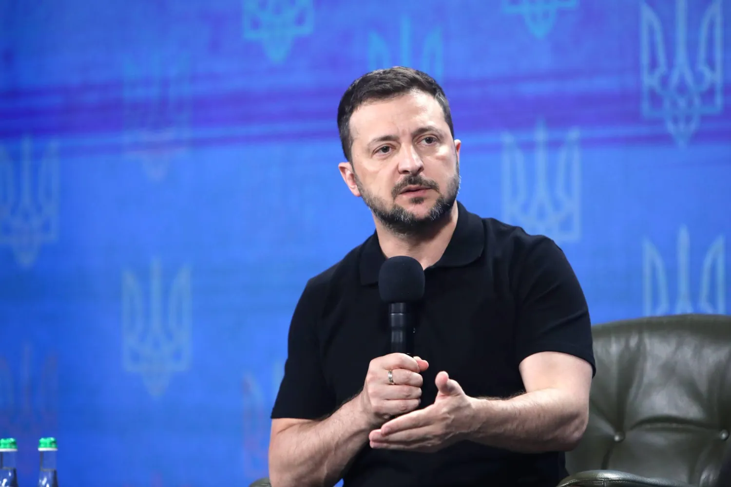 الرئيس الأوكراني فولوديمير زيلينسكي (د.ب.أ)