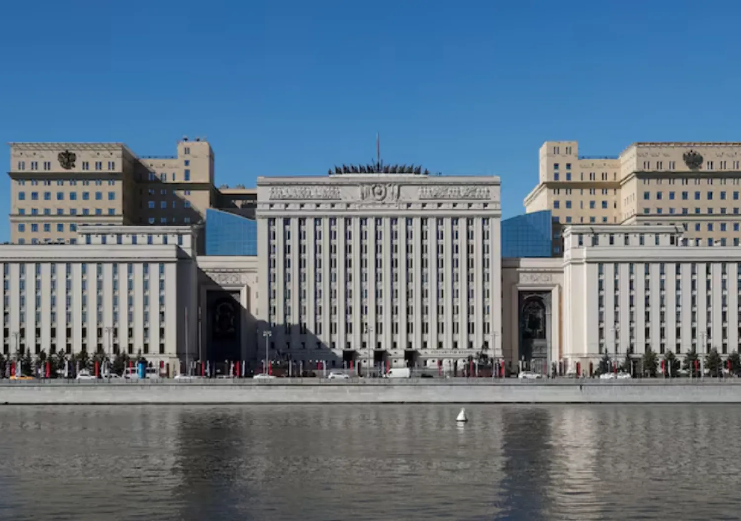 A view shows the headquarters of Russia's Ministry of Defence in Moscow, Russia September 10, 2022. REUTERS/Shamil Zhumatov/File Photo Purchase Licensing Rights