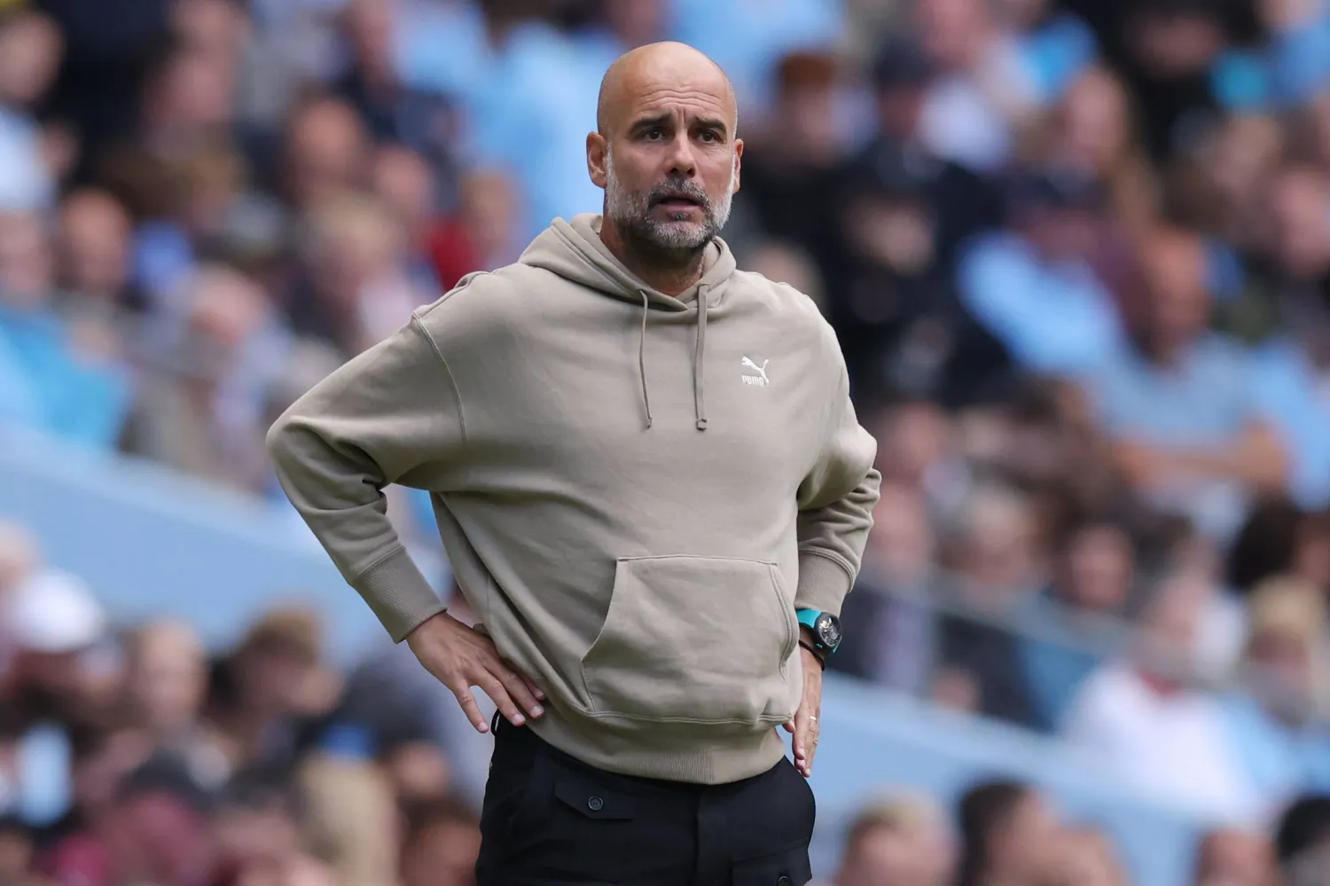 بيب غوارديولا مدرب مانشستر سيتي (إ.ب.أ)